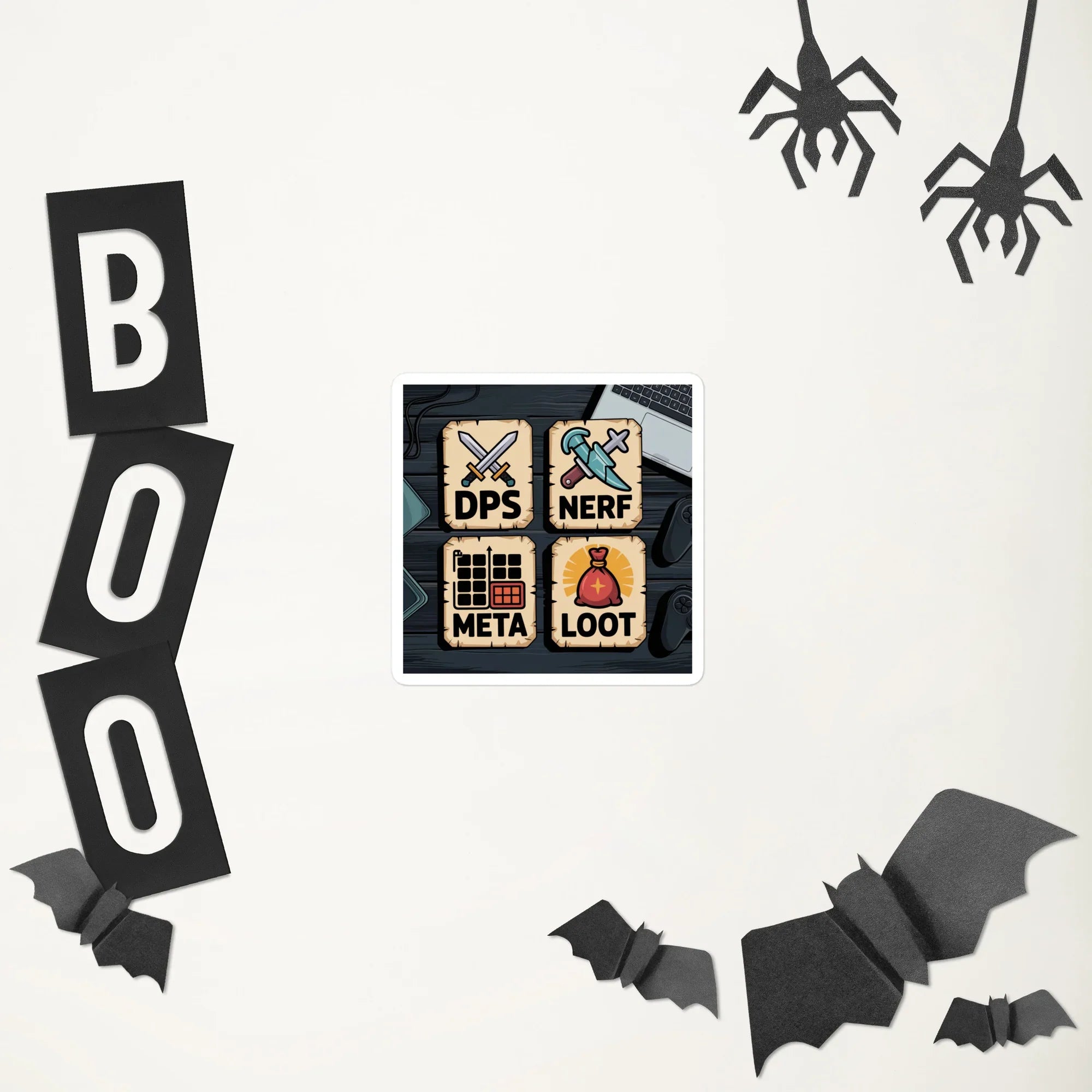 DPS NERF META LOOT Sticker – RPG Gamer Terms Decal - RaZits