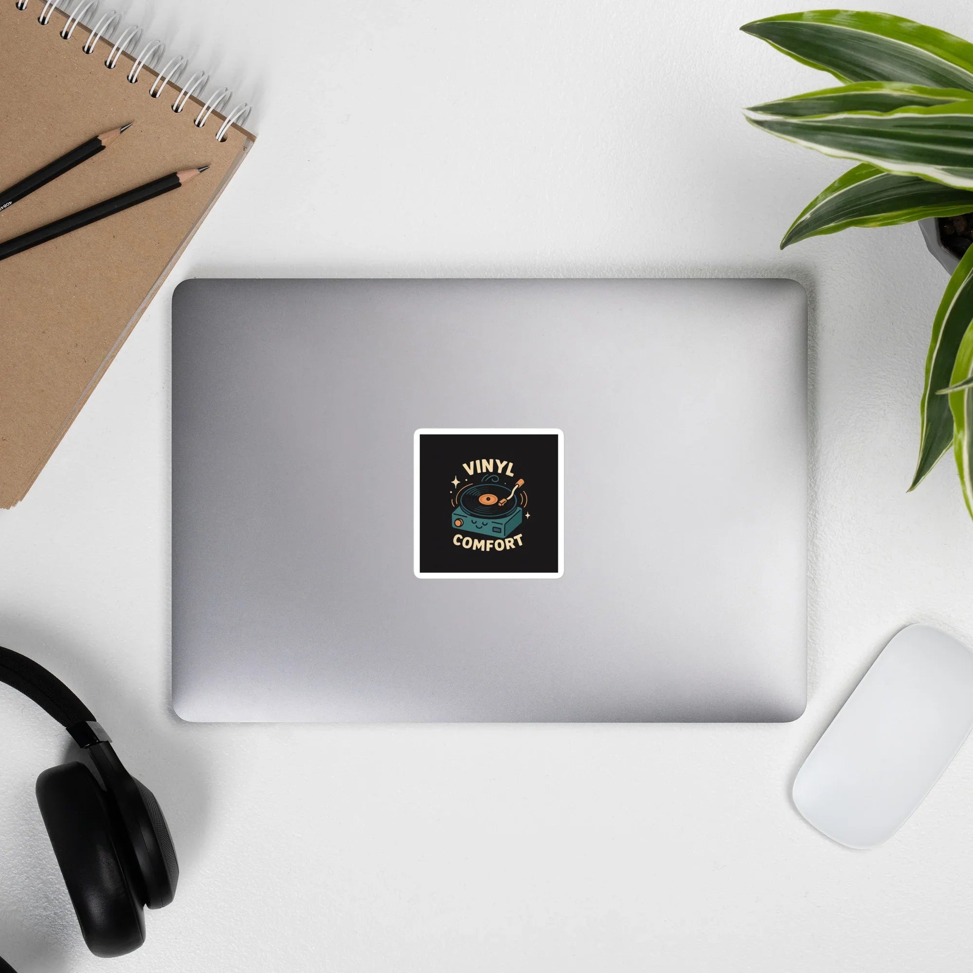 Vinyl Comfort Turntable Sticker - RaZits