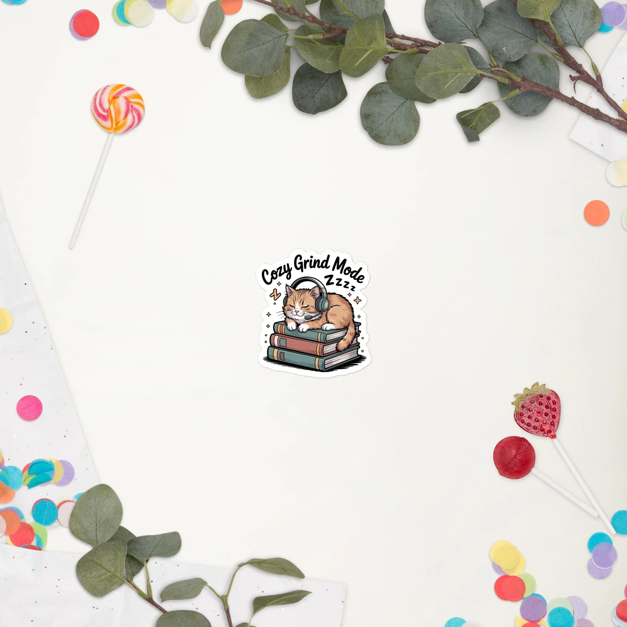 Cozy Grind Mode – Cat Gamer Vibes Design - RaZits