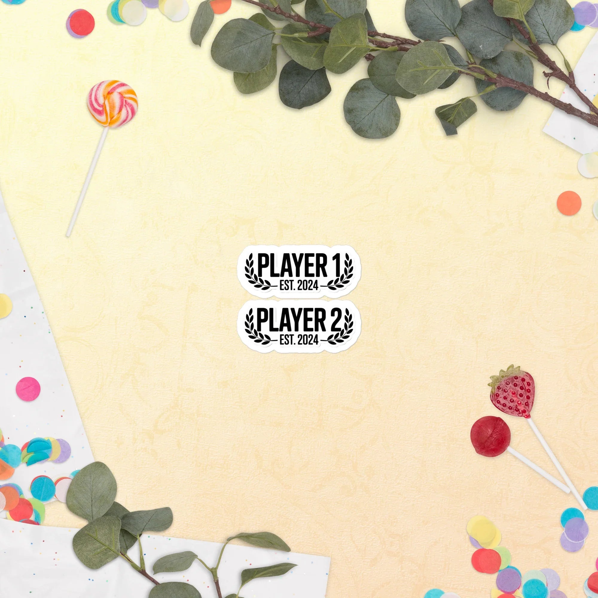 Player 1 & Player 2 – Matching Gamer Duo Set (Est. 2024) - RaZits
