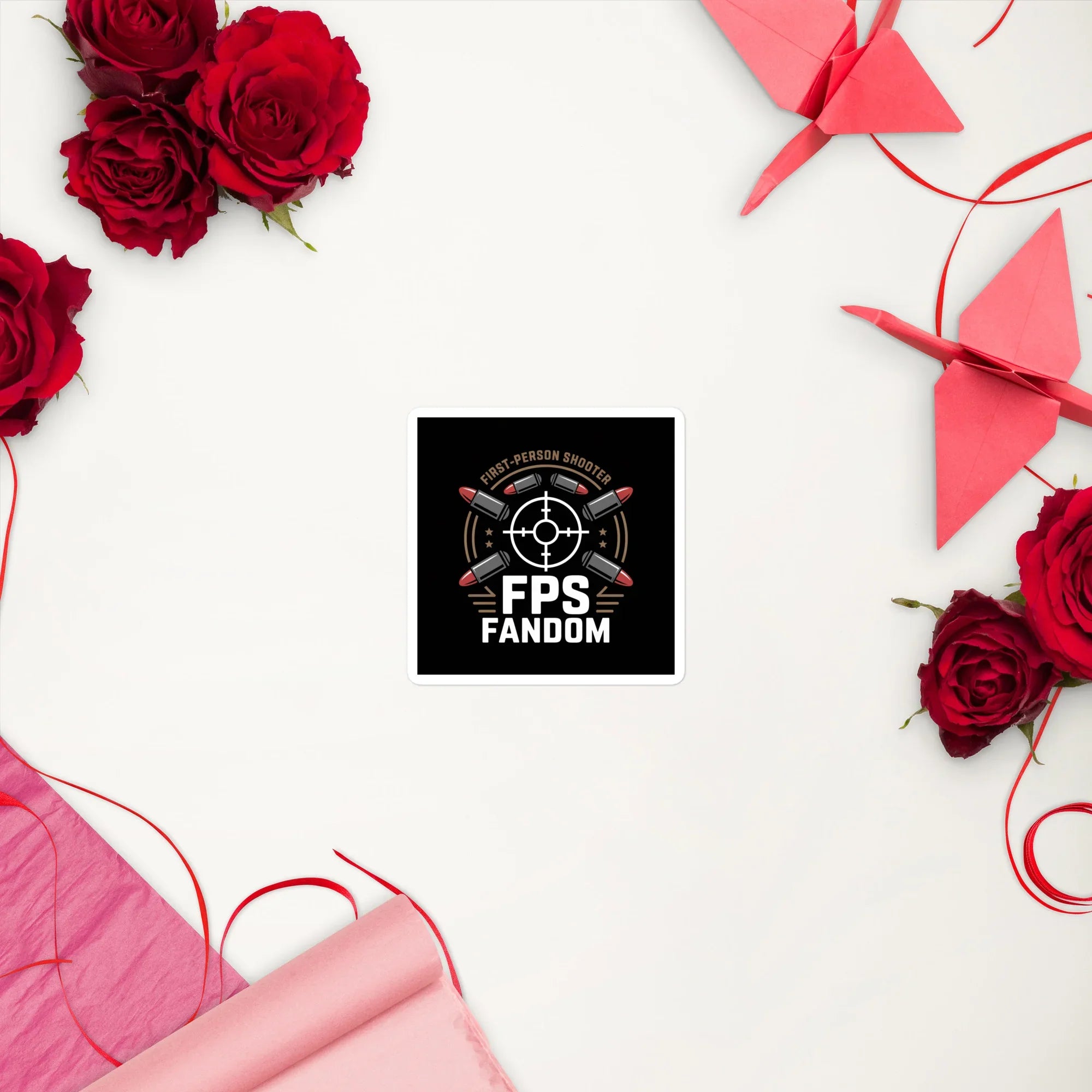 FPS Fandom Sticker – First-Person Shooter Gamer Decal - RaZits