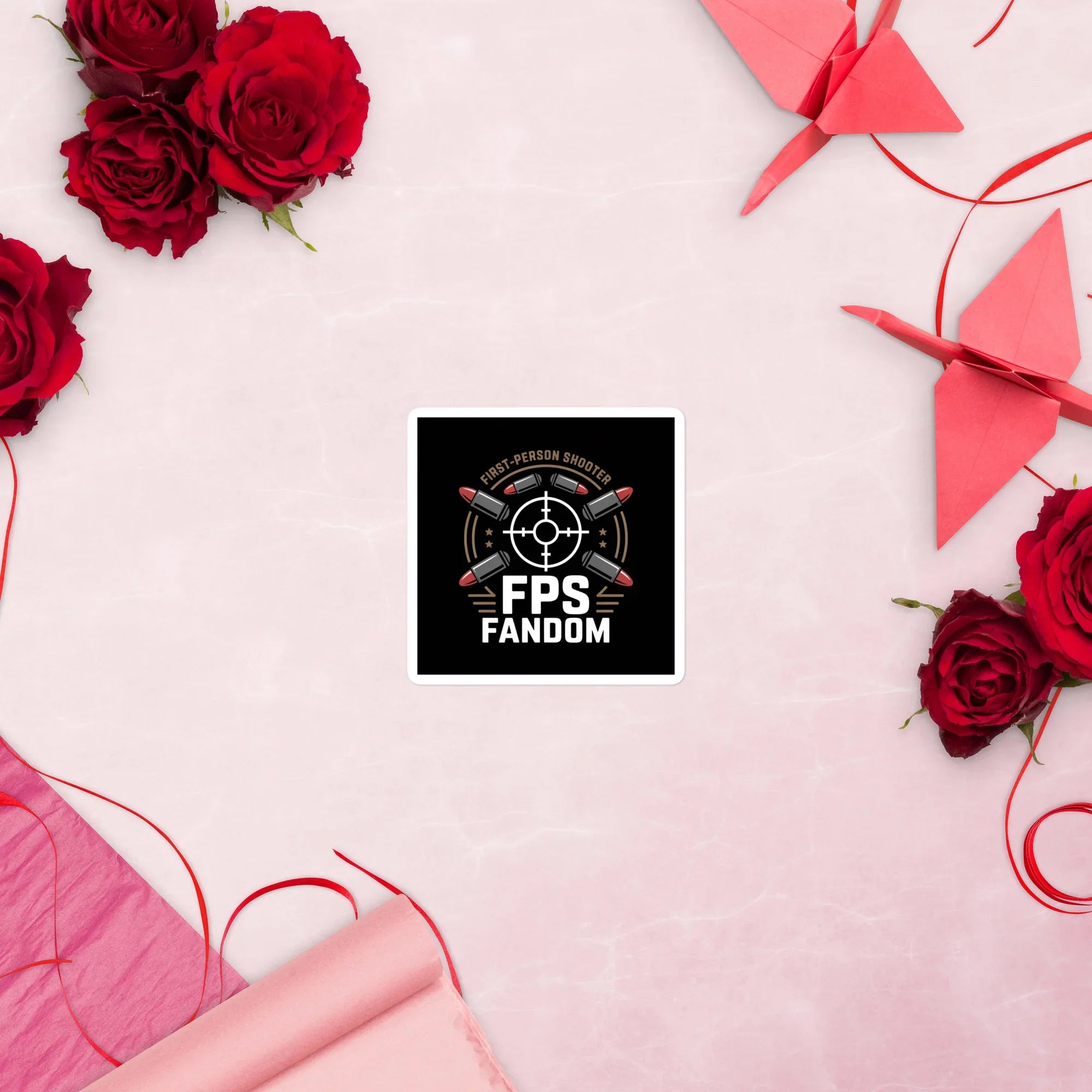 FPS Fandom Sticker – First-Person Shooter Gamer Decal - RaZits