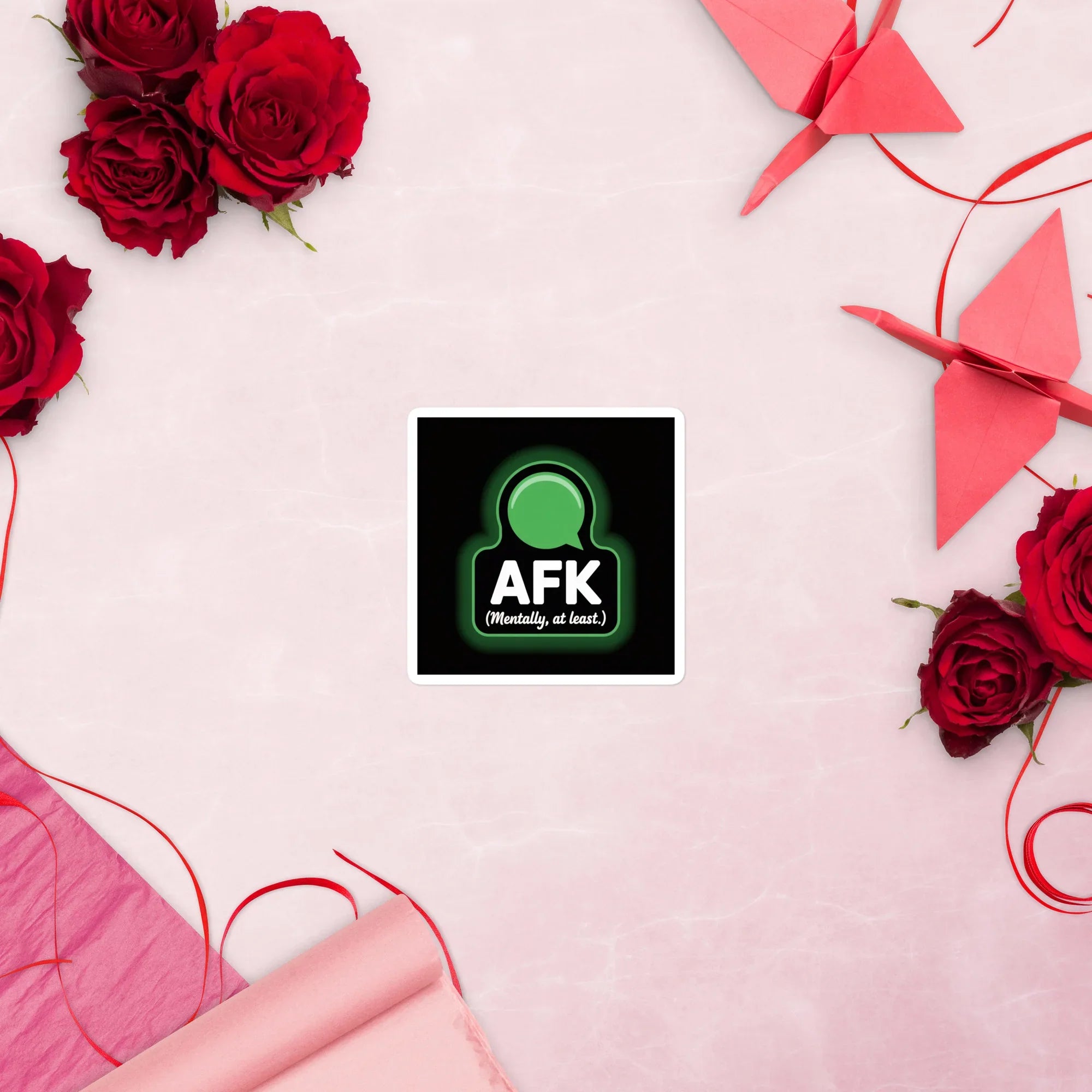 AFK (Mentally, at least) – Funny Gamer Humor Design - RaZits