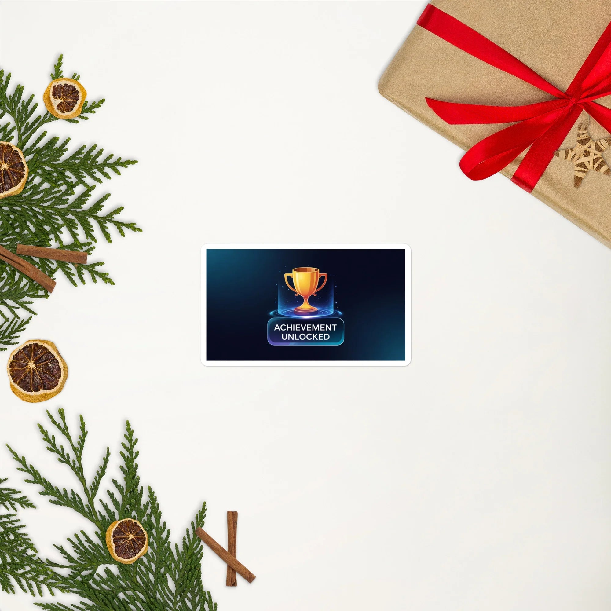 Achievement Unlocked Sticker – Gamer Trophy Decal - RaZits