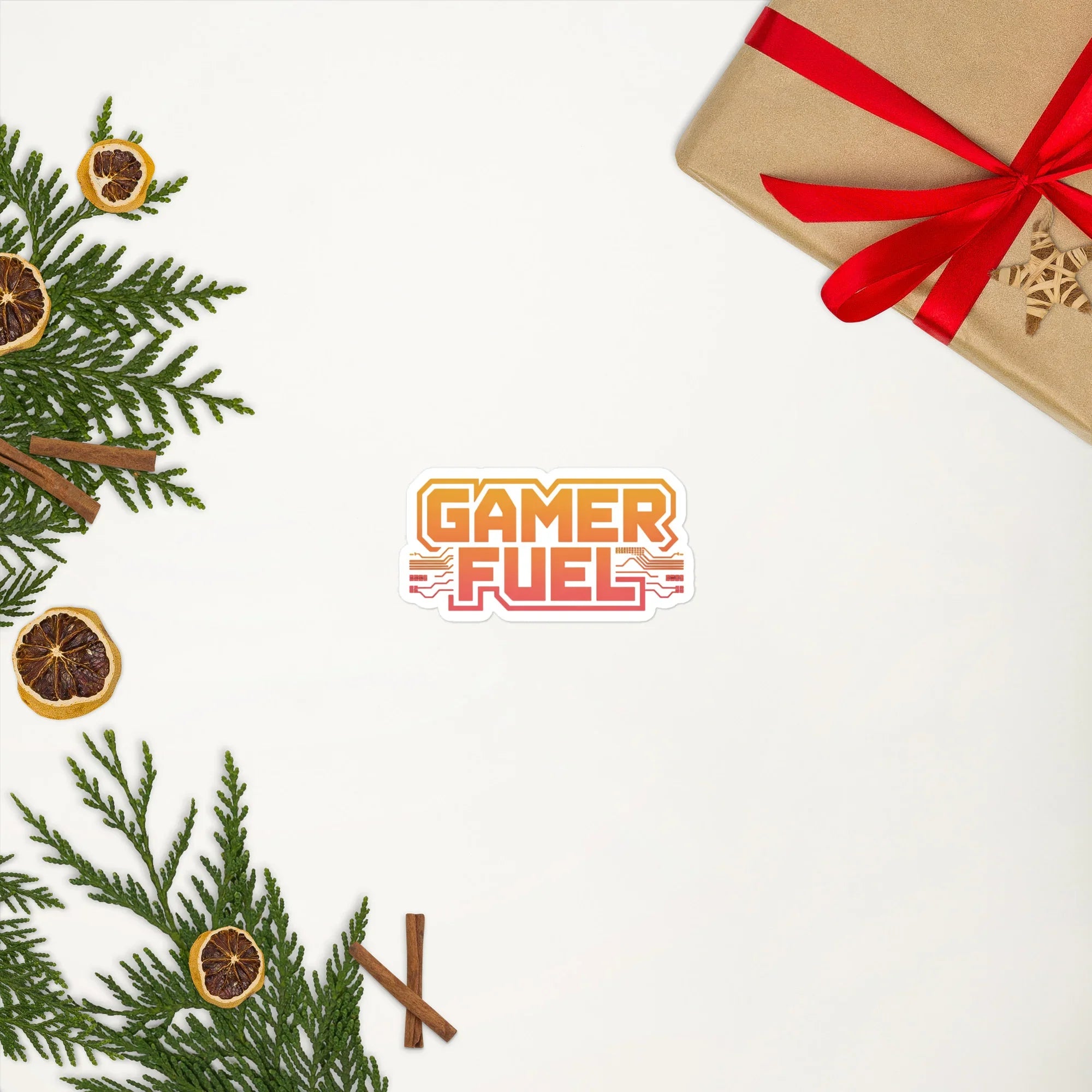 Gamer Fuel Sticker – Retro Tech Gaming Energy Design - RaZits