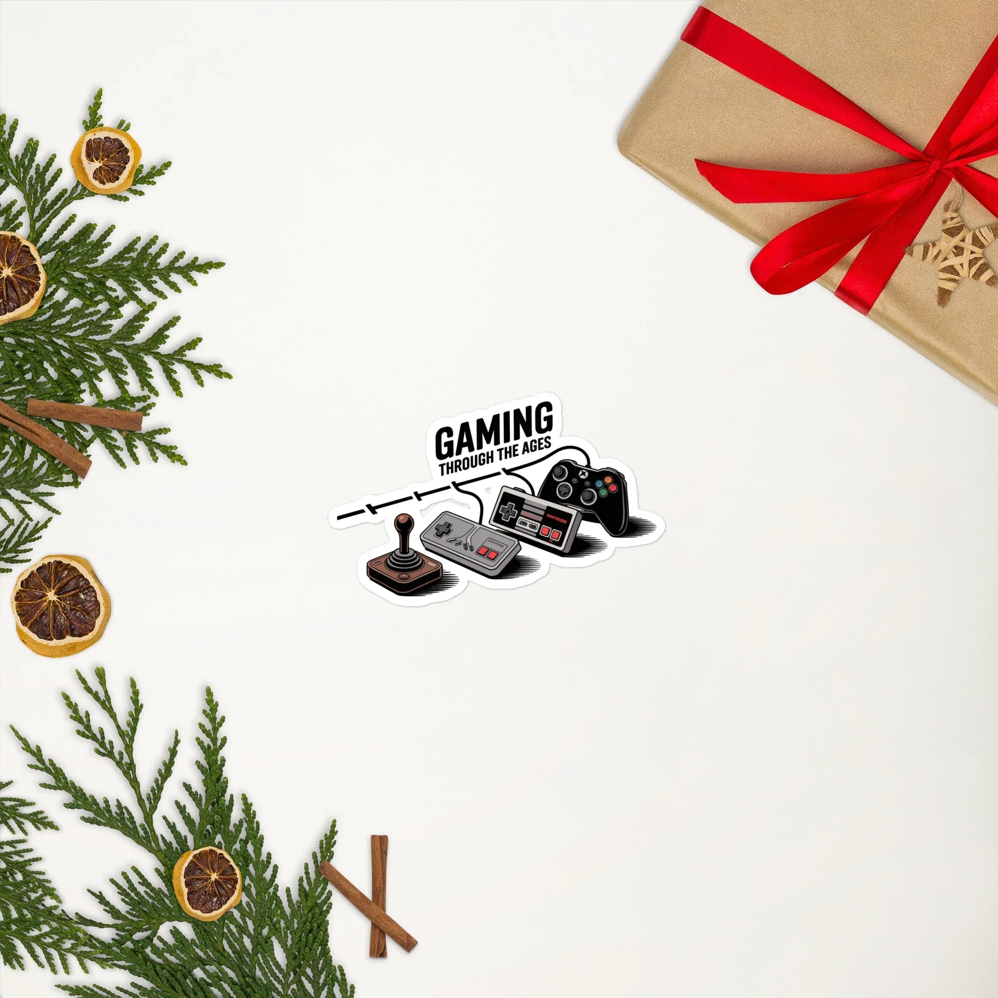 Gaming Through the Ages Sticker – Retro to Modern Evolution - RaZits