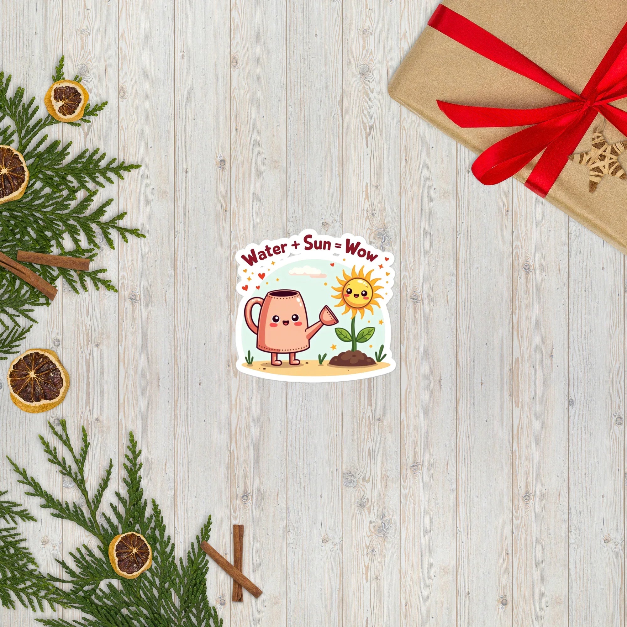 Water + Sun = Wow Sticker – Wholesome Garden Joy - RaZits