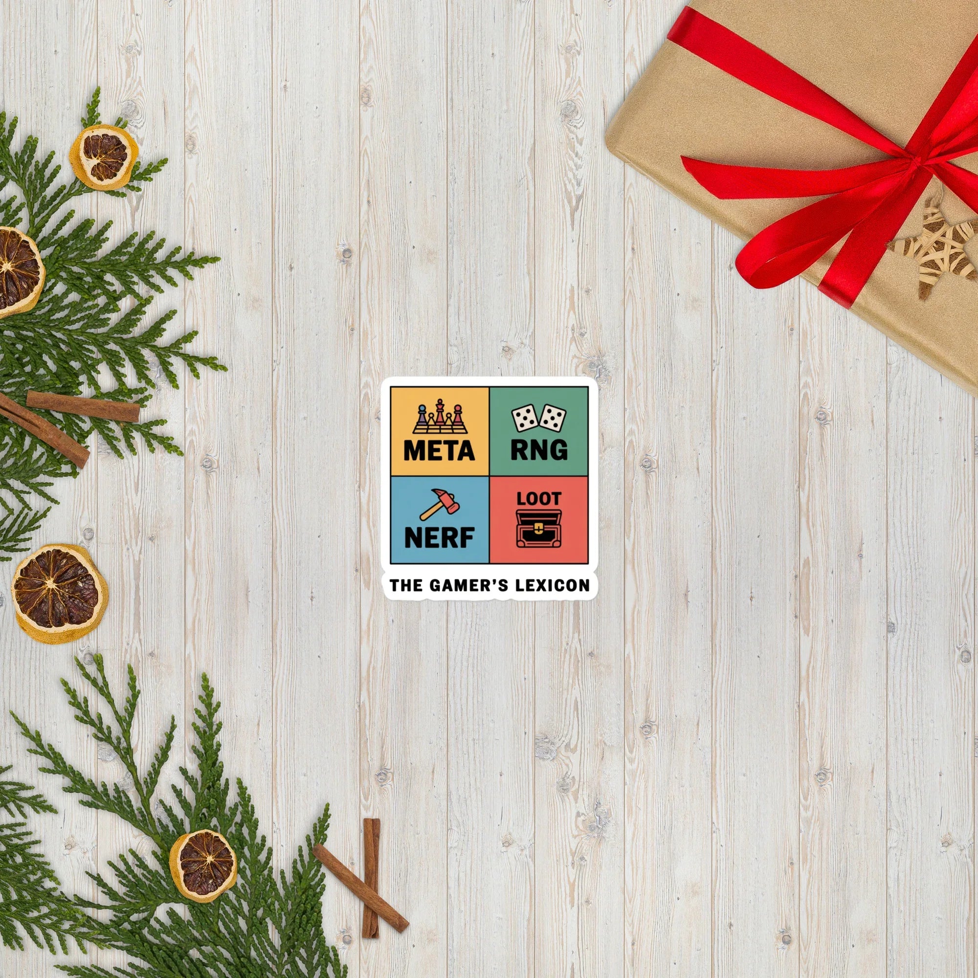 Gamer’s Lexicon Sticker – META RNG NERF LOOT Decal - RaZits