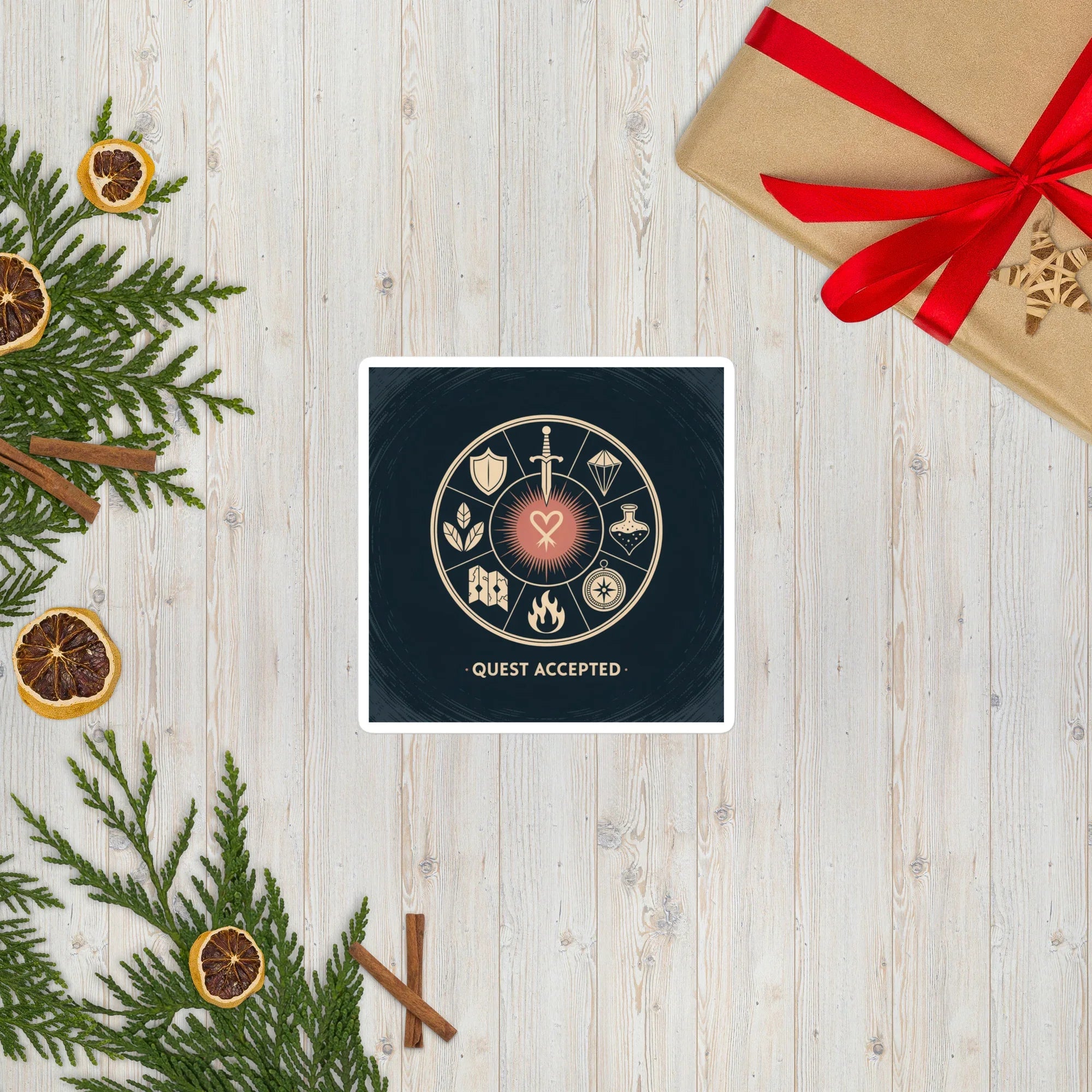 Quest Accepted – Fantasy RPG Gamer Emblem - RaZits