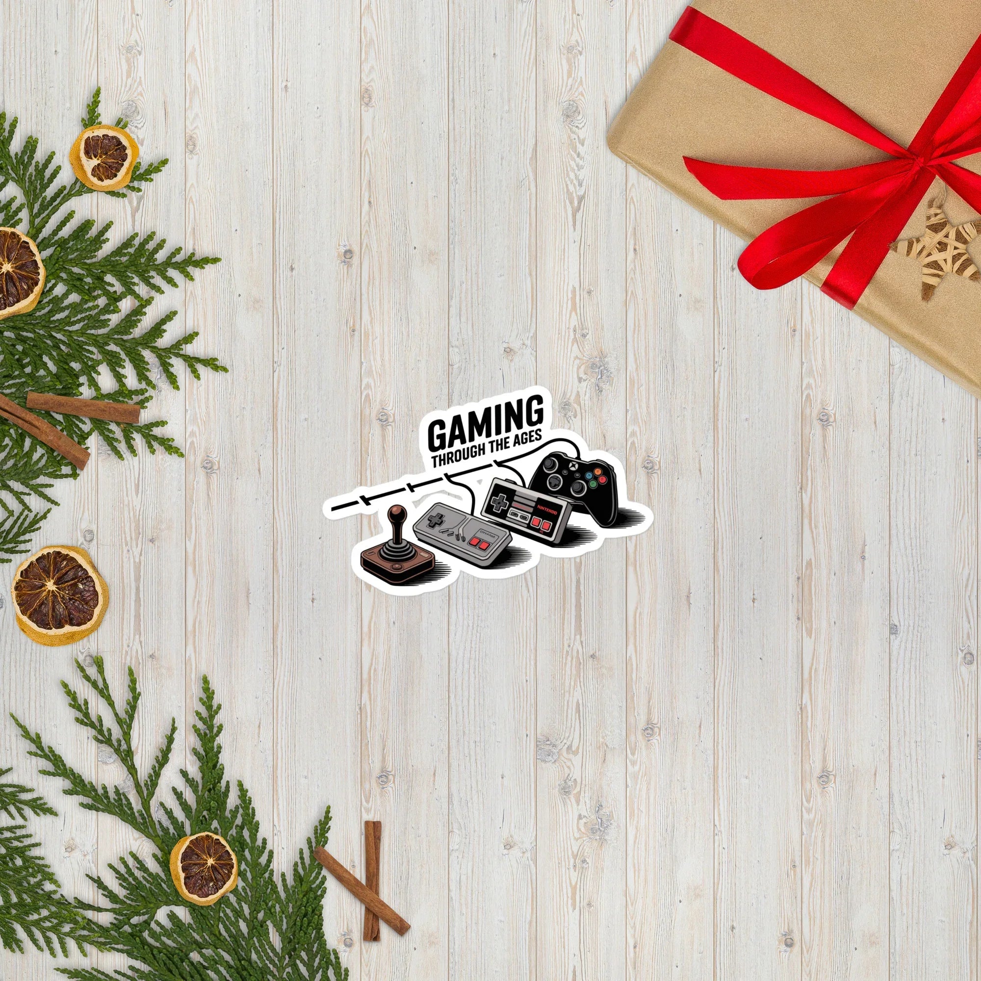 Gaming Through the Ages Sticker – Retro to Modern Evolution - RaZits