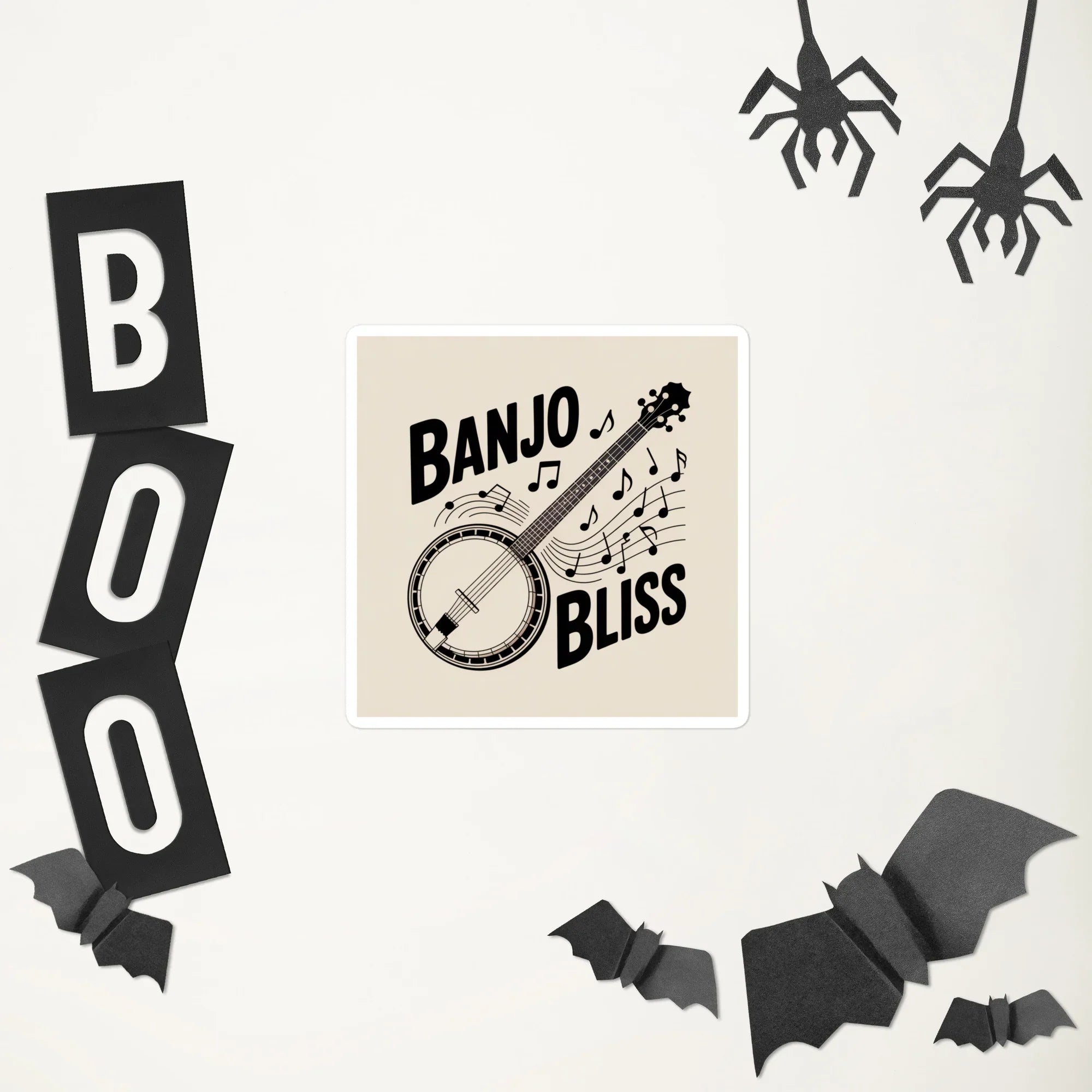 Banjo Bliss Sticker – Musical Strings That Sing - RaZits