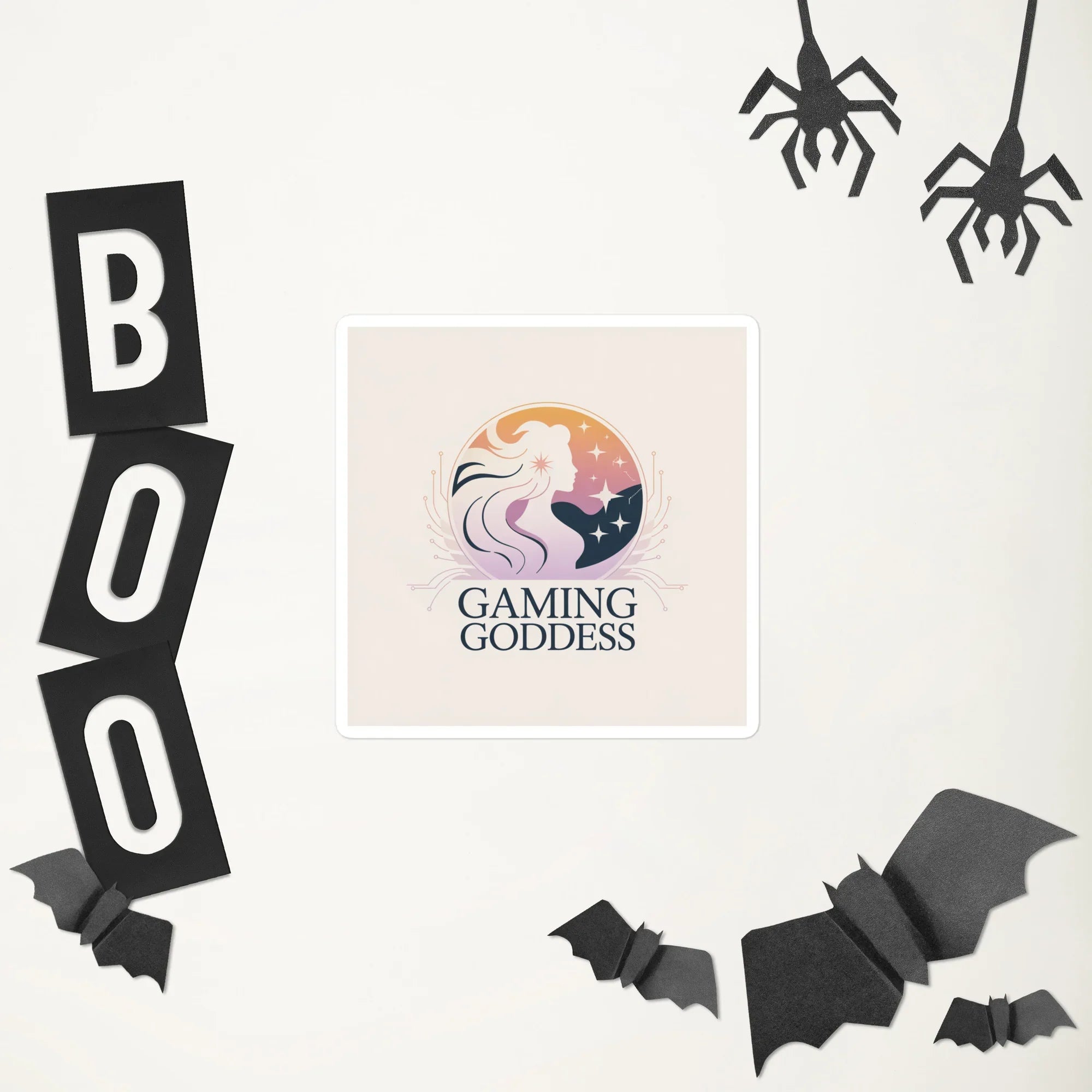 Gaming Goddess Pastel Sticker – Celestial Gamer Decal - RaZits