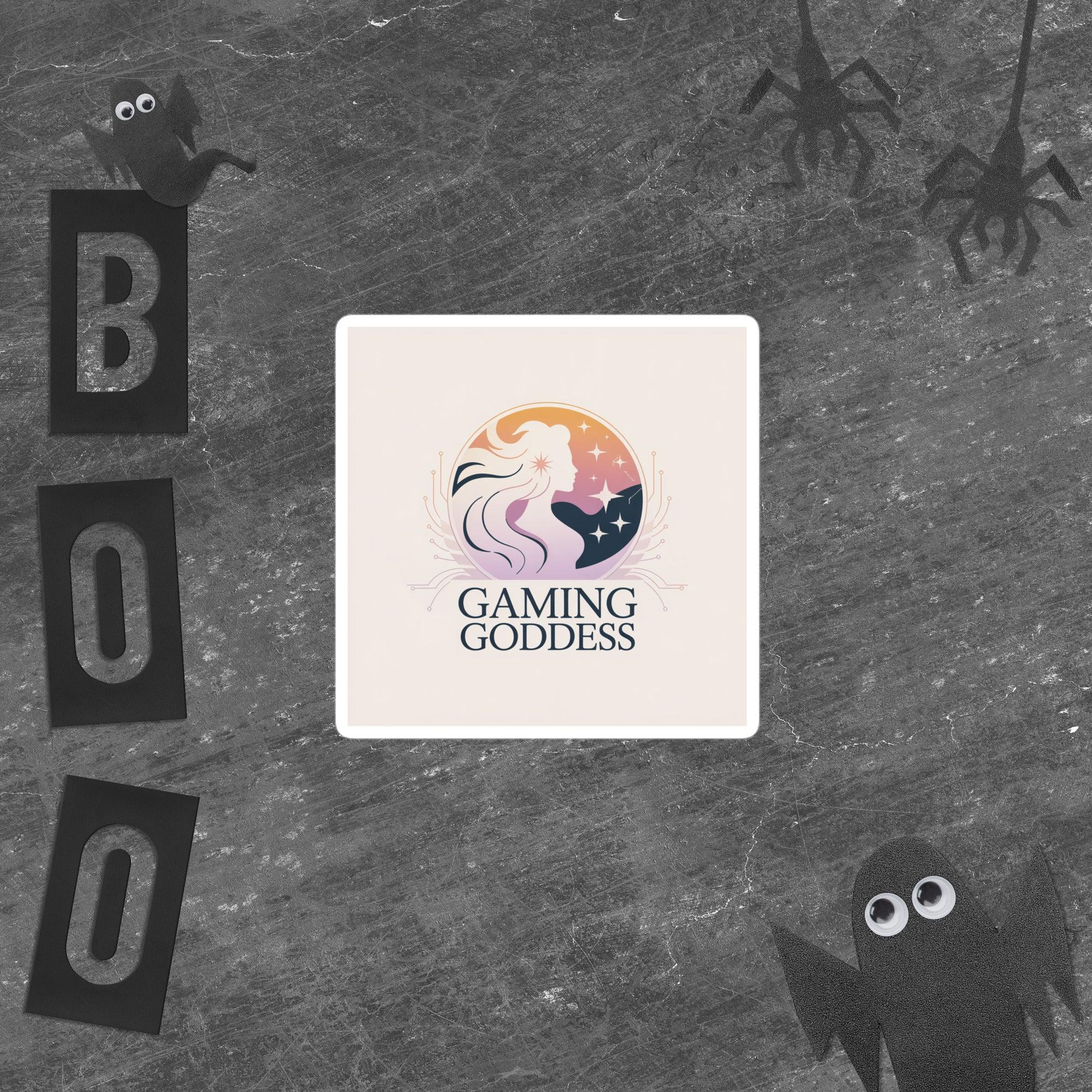 Gaming Goddess Pastel Sticker – Celestial Gamer Decal - RaZits