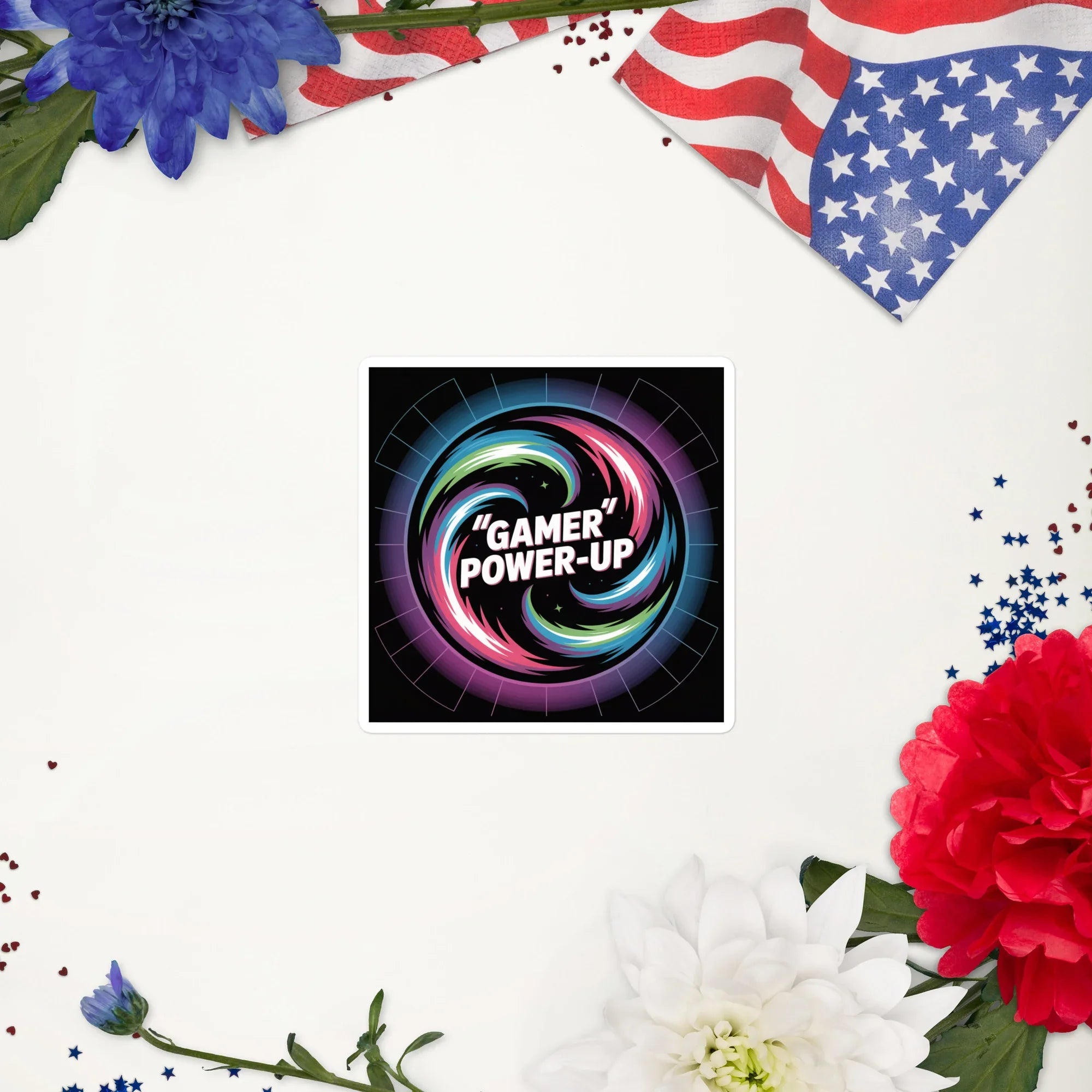 Gamer Power-Up – Neon Energy Gaming Design - RaZits