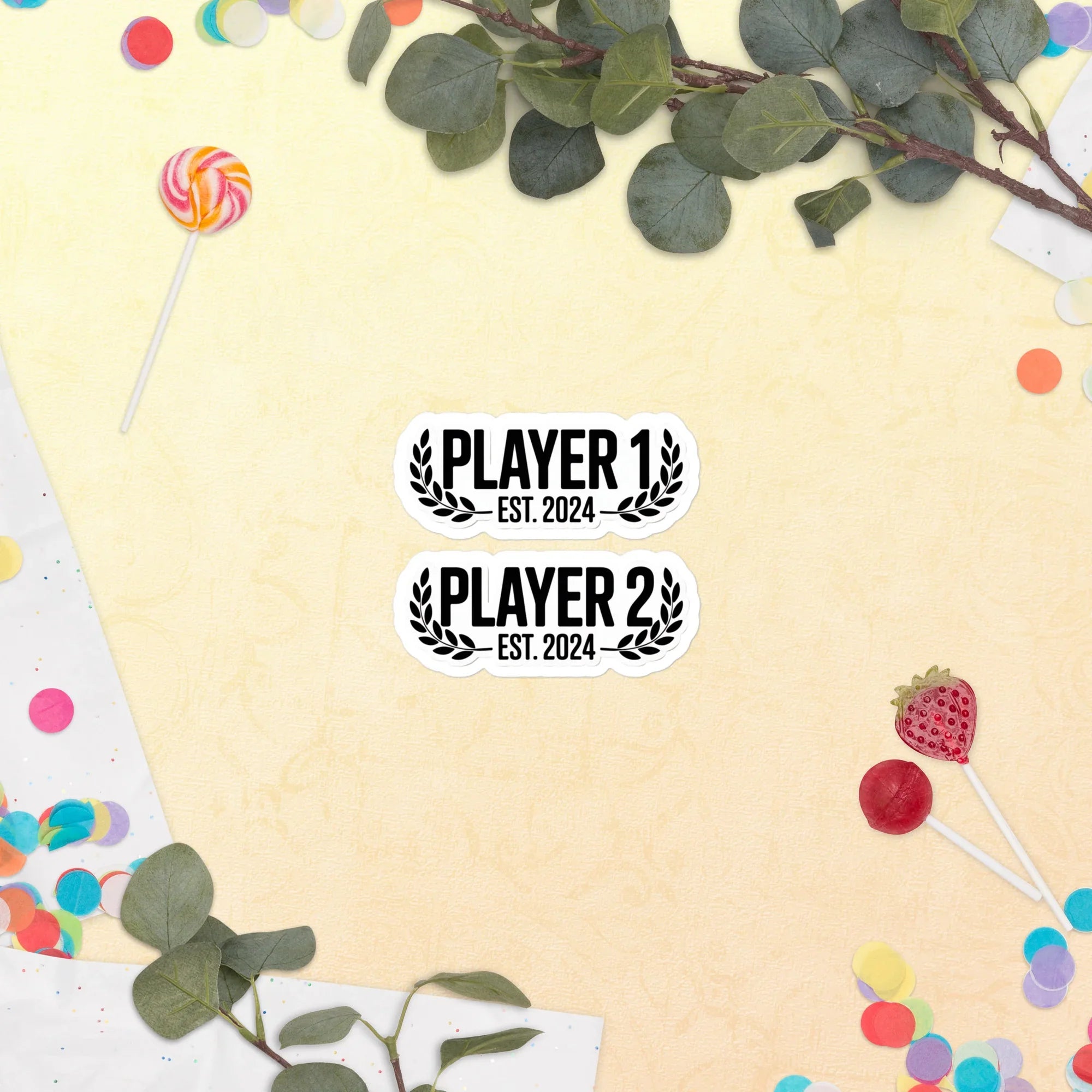 Player 1 & Player 2 – Matching Gamer Duo Set (Est. 2024) - RaZits