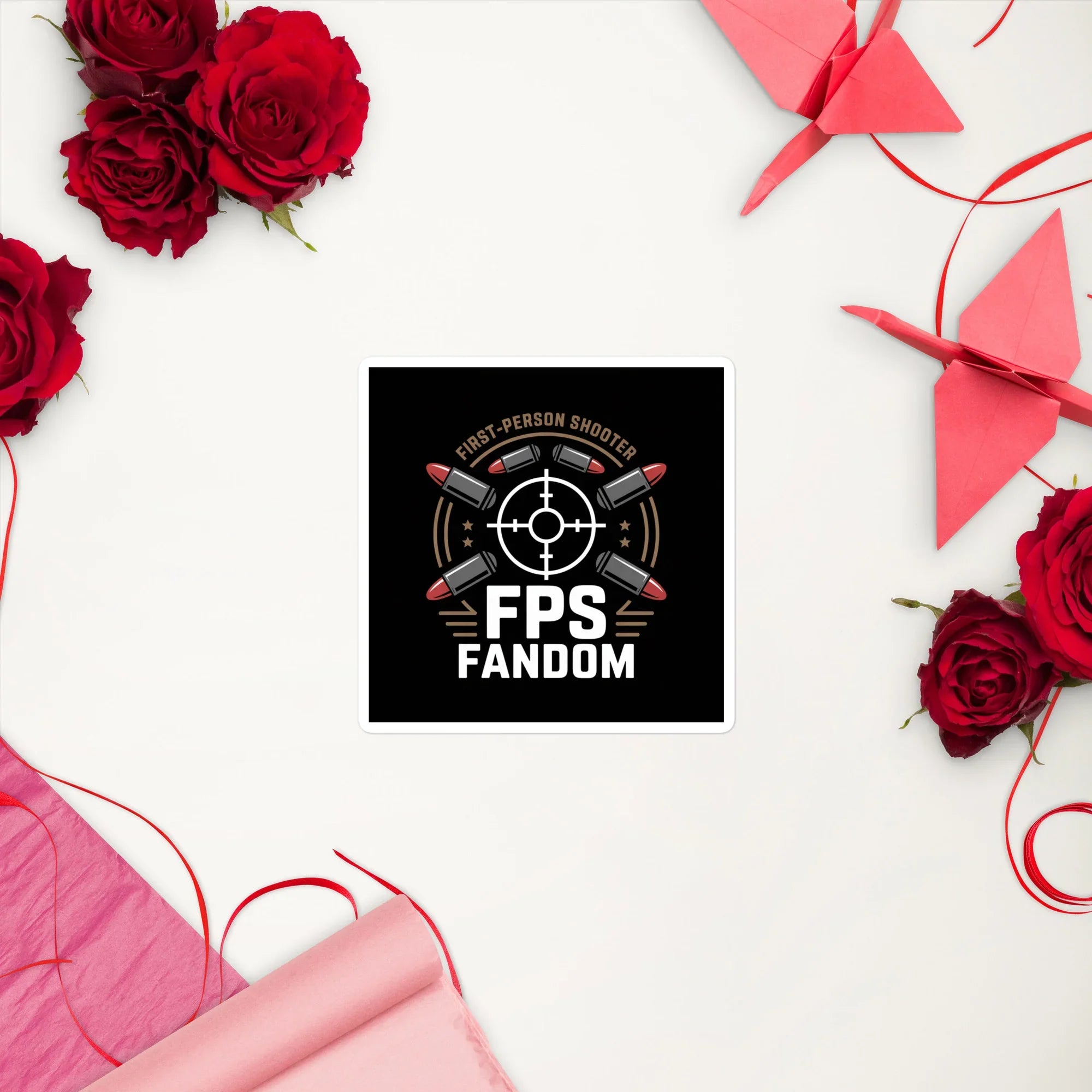 FPS Fandom Sticker – First-Person Shooter Gamer Decal - RaZits