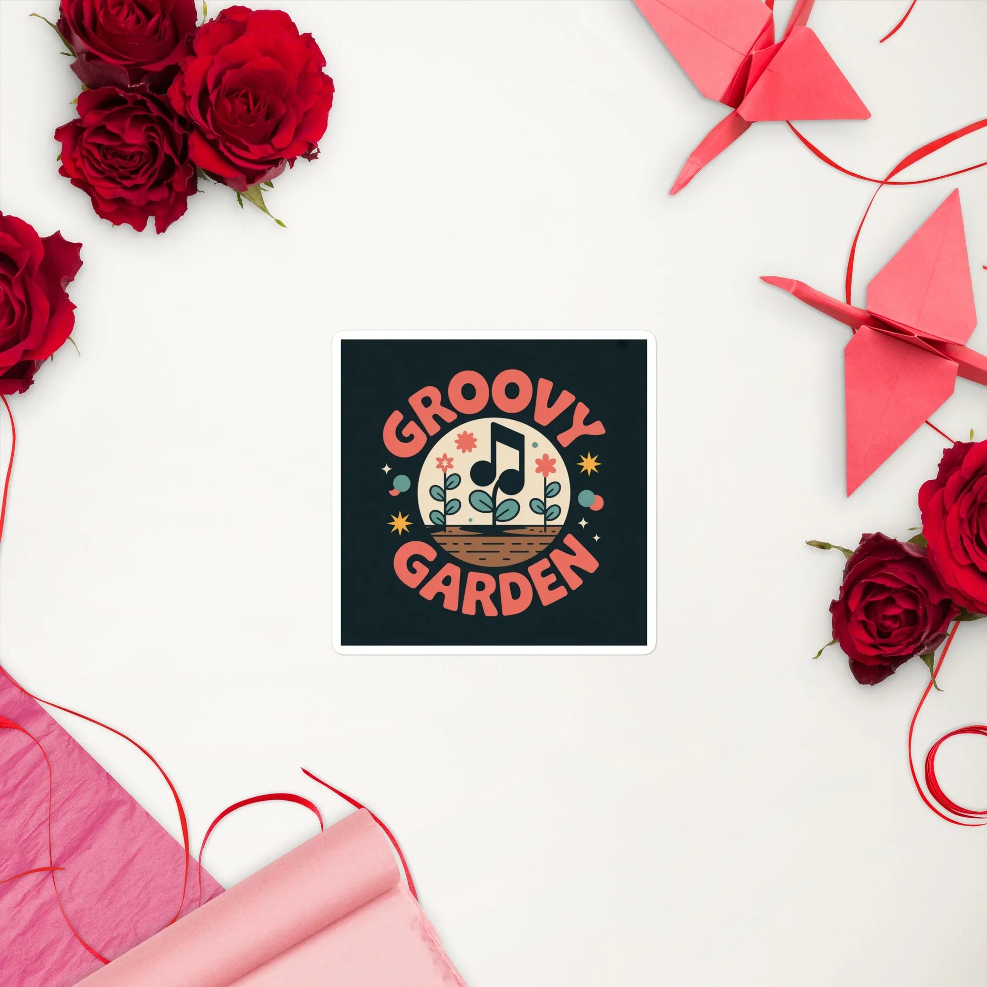 Groovy Garden Sticker – Plant Your Beat - RaZits