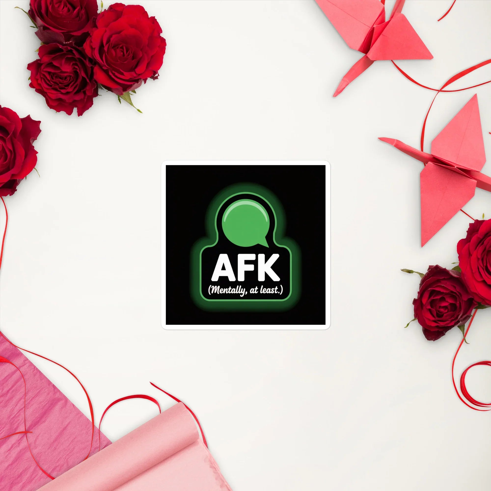 AFK (Mentally, at least) – Funny Gamer Humor Design - RaZits