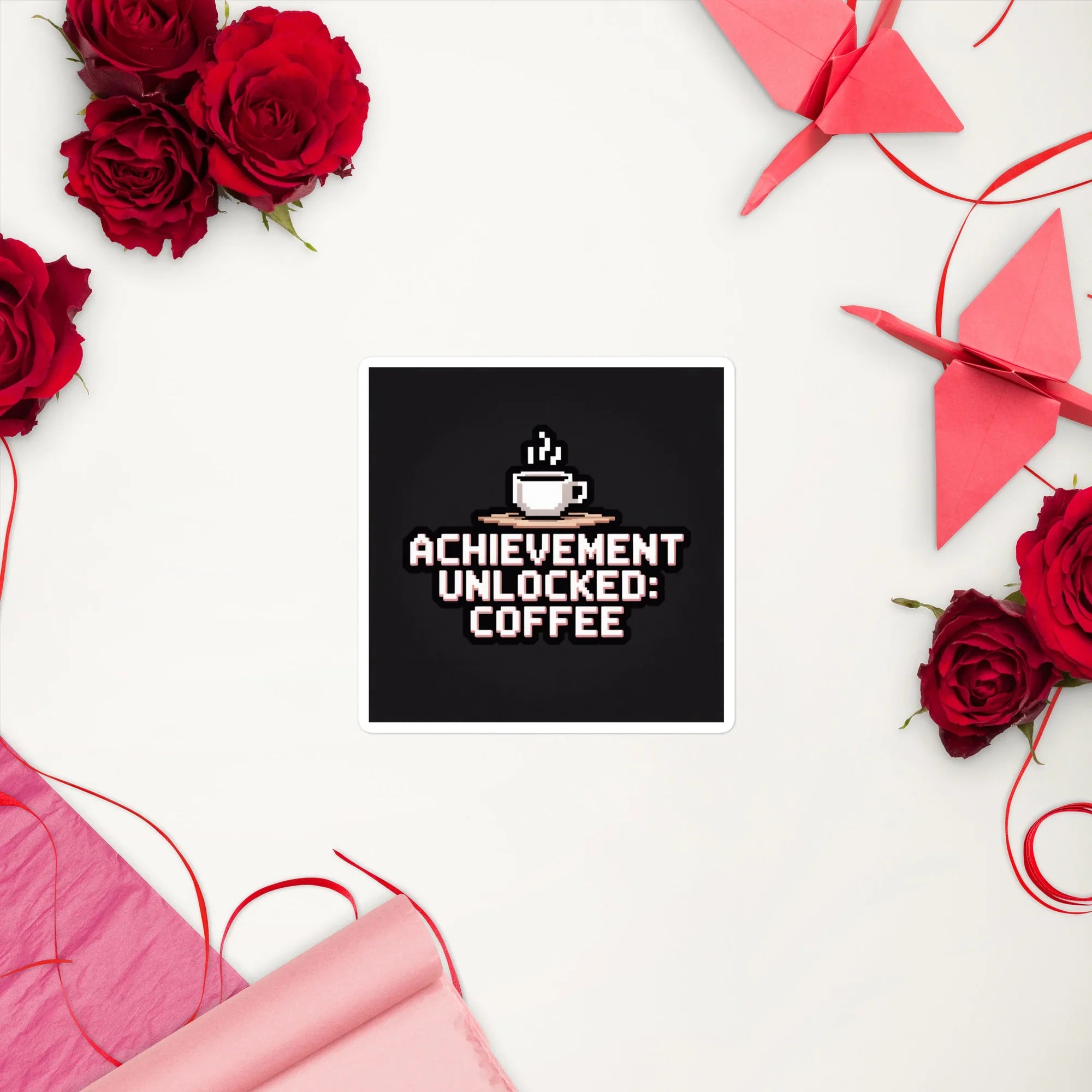 Achievement Unlocked: Coffee – Pixel Gamer Energy - RaZits