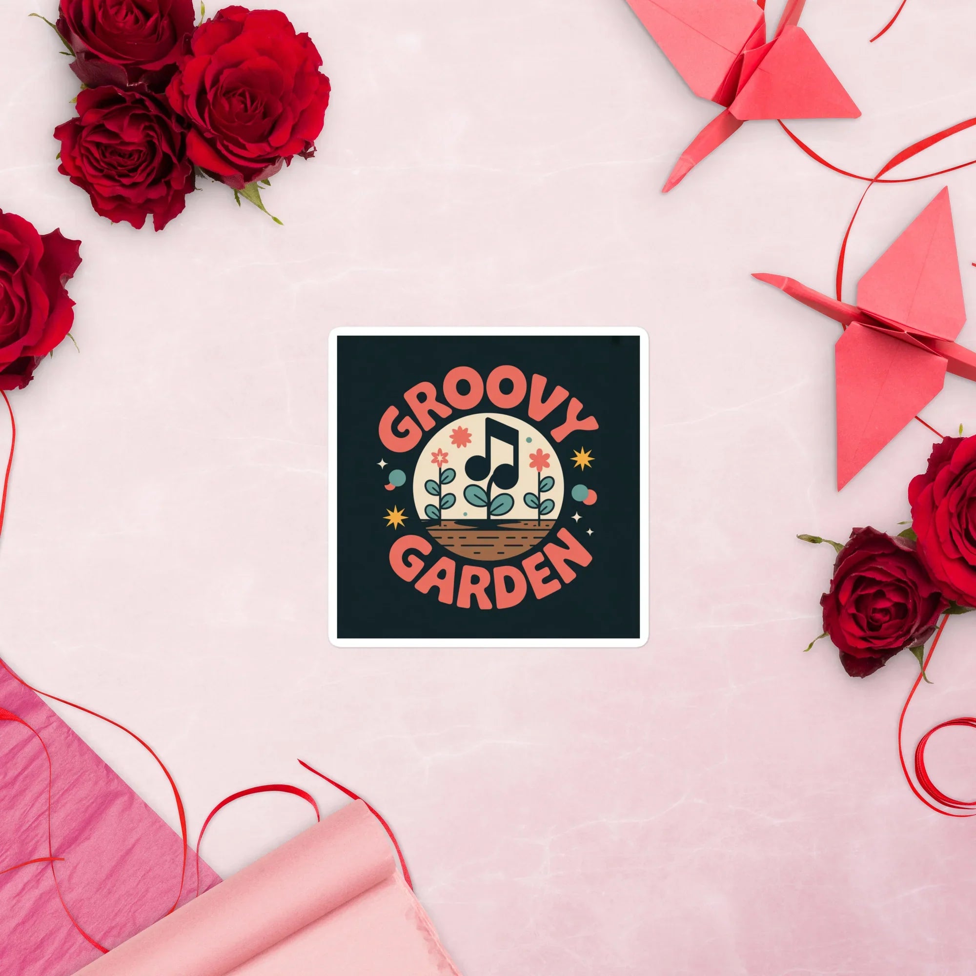 Groovy Garden Sticker – Plant Your Beat - RaZits