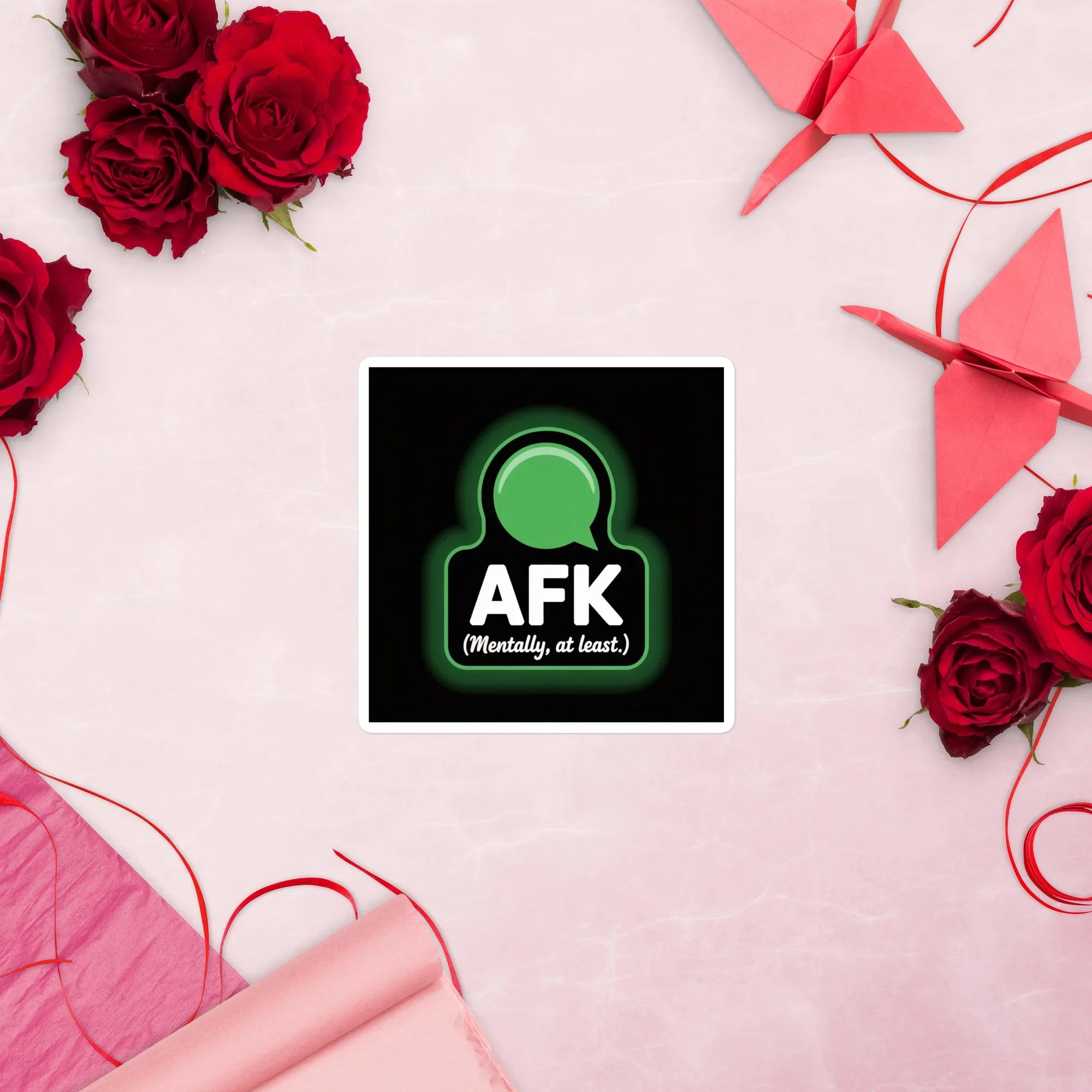 AFK (Mentally, at least) – Funny Gamer Humor Design - RaZits