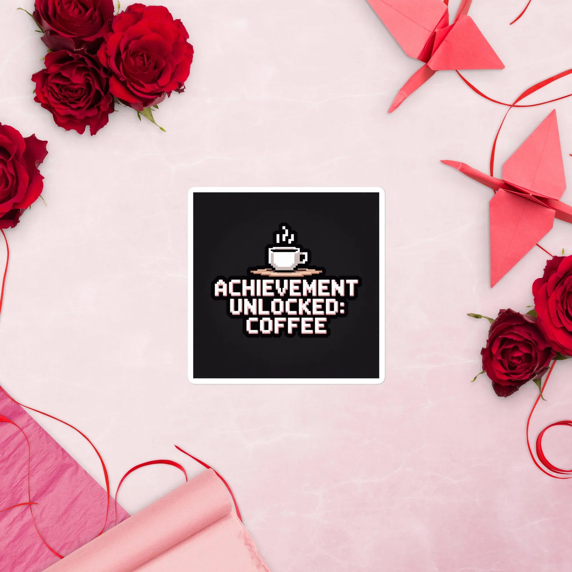 Achievement Unlocked: Coffee – Pixel Gamer Energy - RaZits