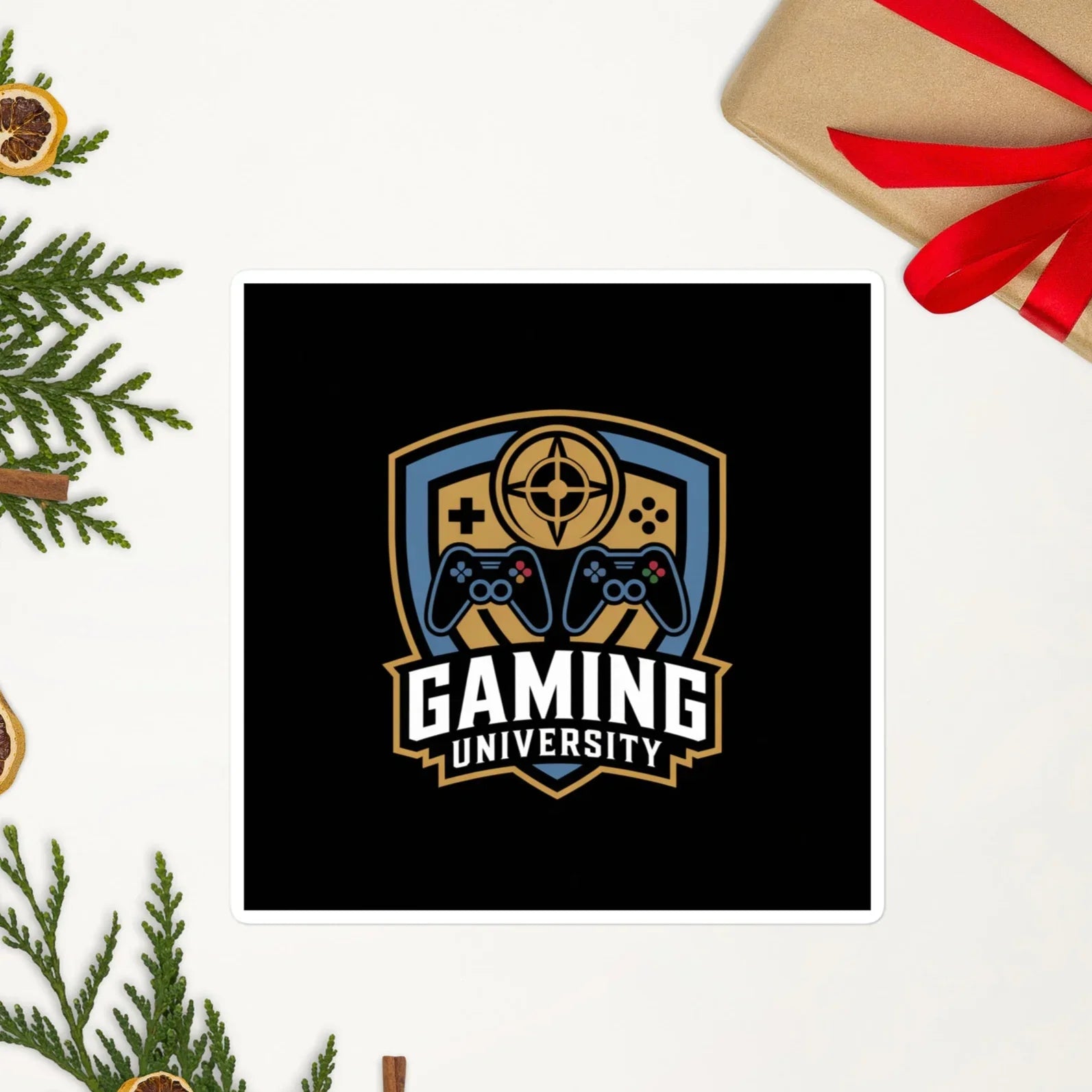 Gaming University Sticker – Gamer Crest Badge Decal - RaZits