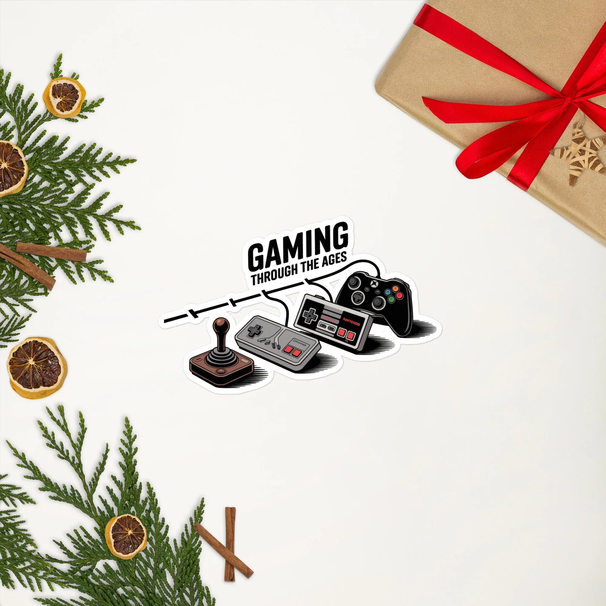 Gaming Through the Ages Sticker – Retro to Modern Evolution - RaZits