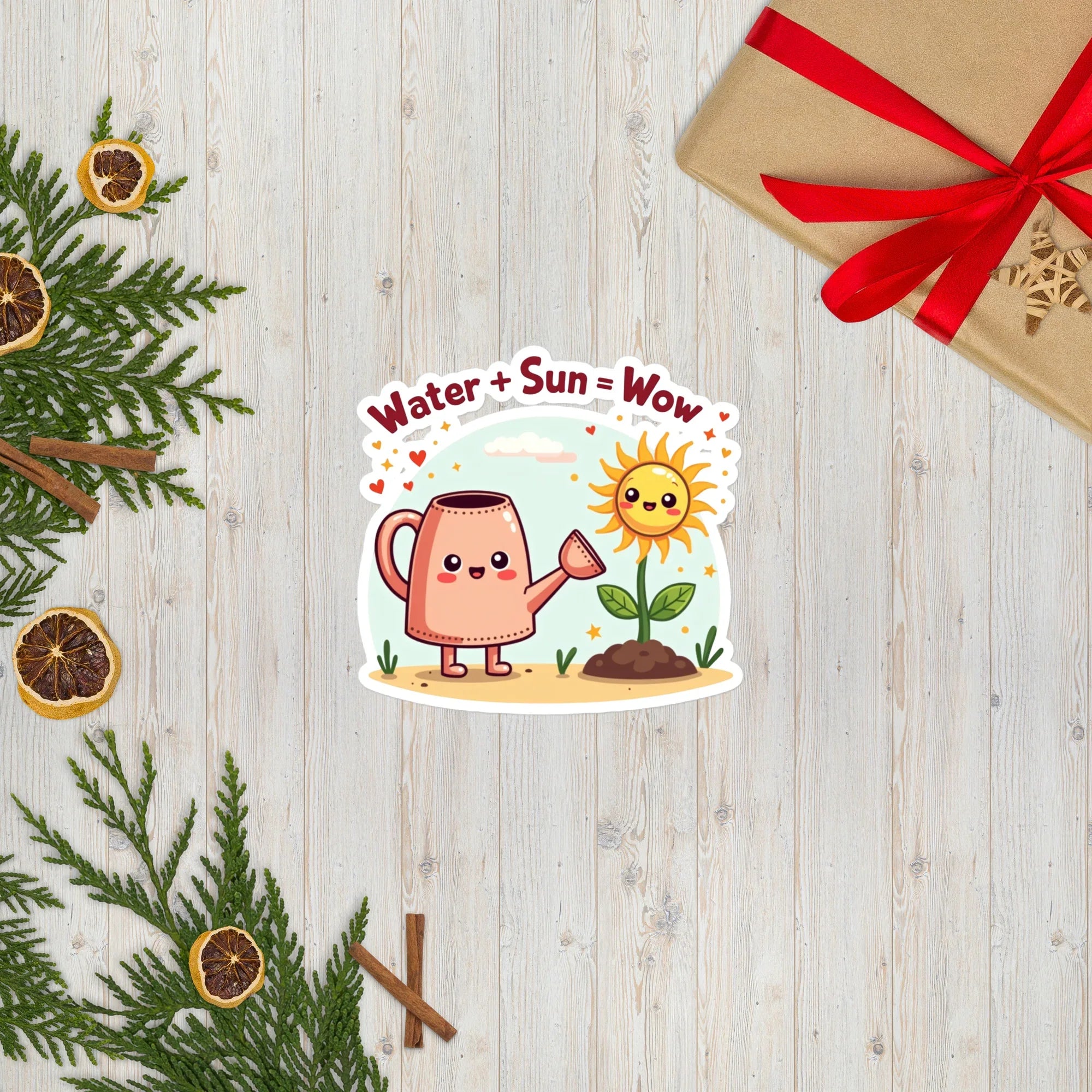 Water + Sun = Wow Sticker – Wholesome Garden Joy - RaZits
