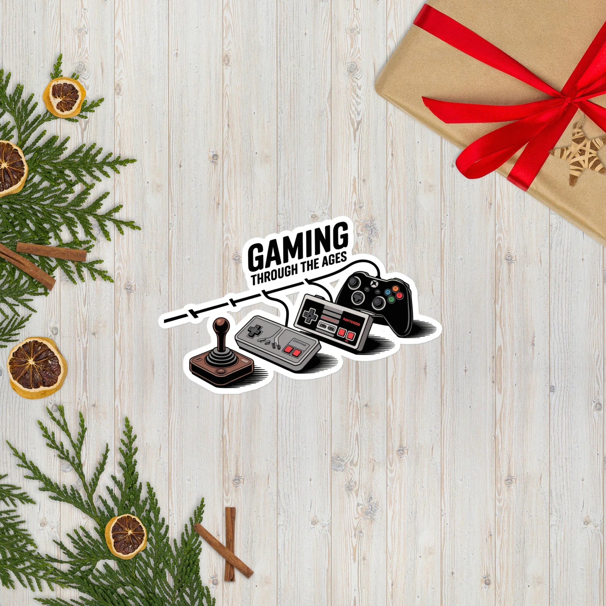 Gaming Through the Ages Sticker – Retro to Modern Evolution - RaZits