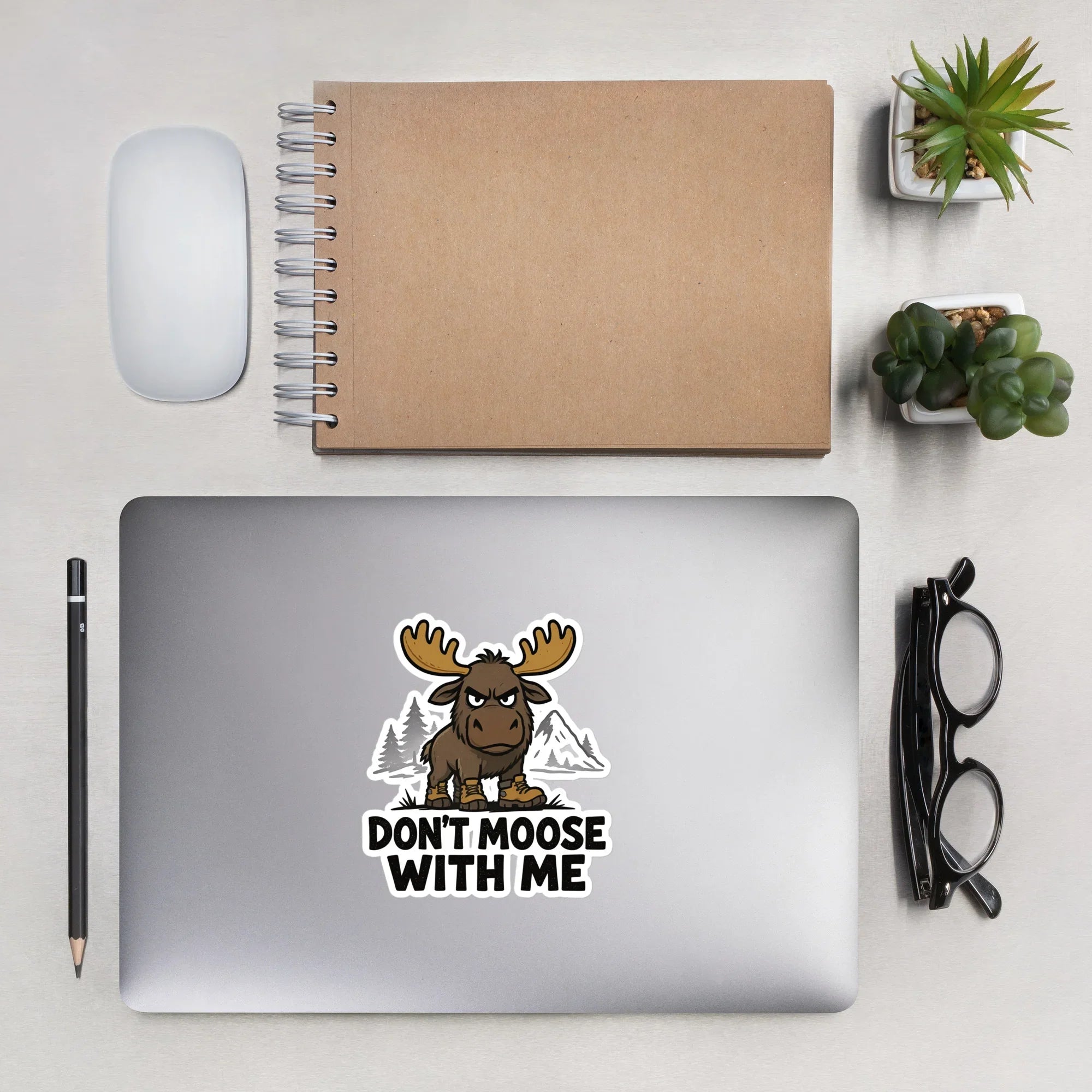 Don’t Moose With Me Sticker - RaZits