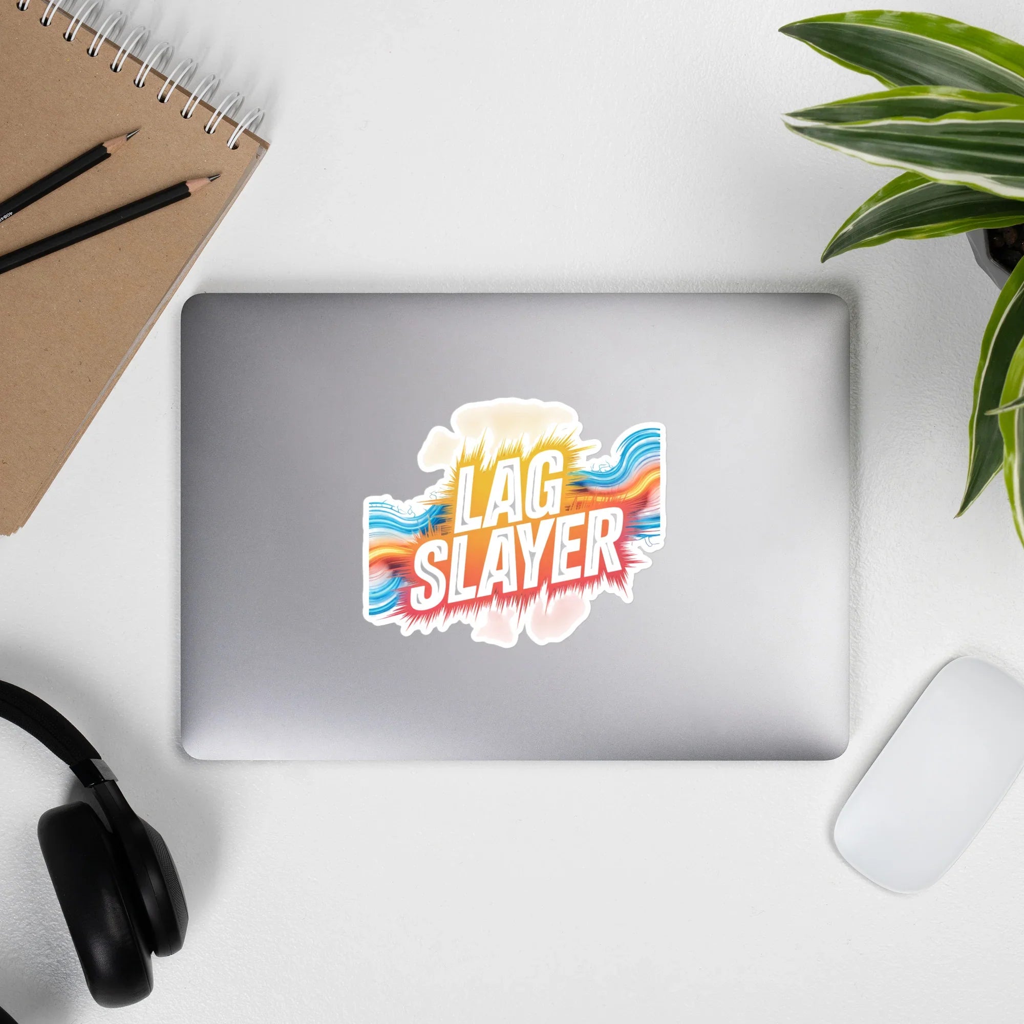 Lag Slayer – Esports Gaming Decal for Pro Gamer Setups & Competitive Play - RaZits