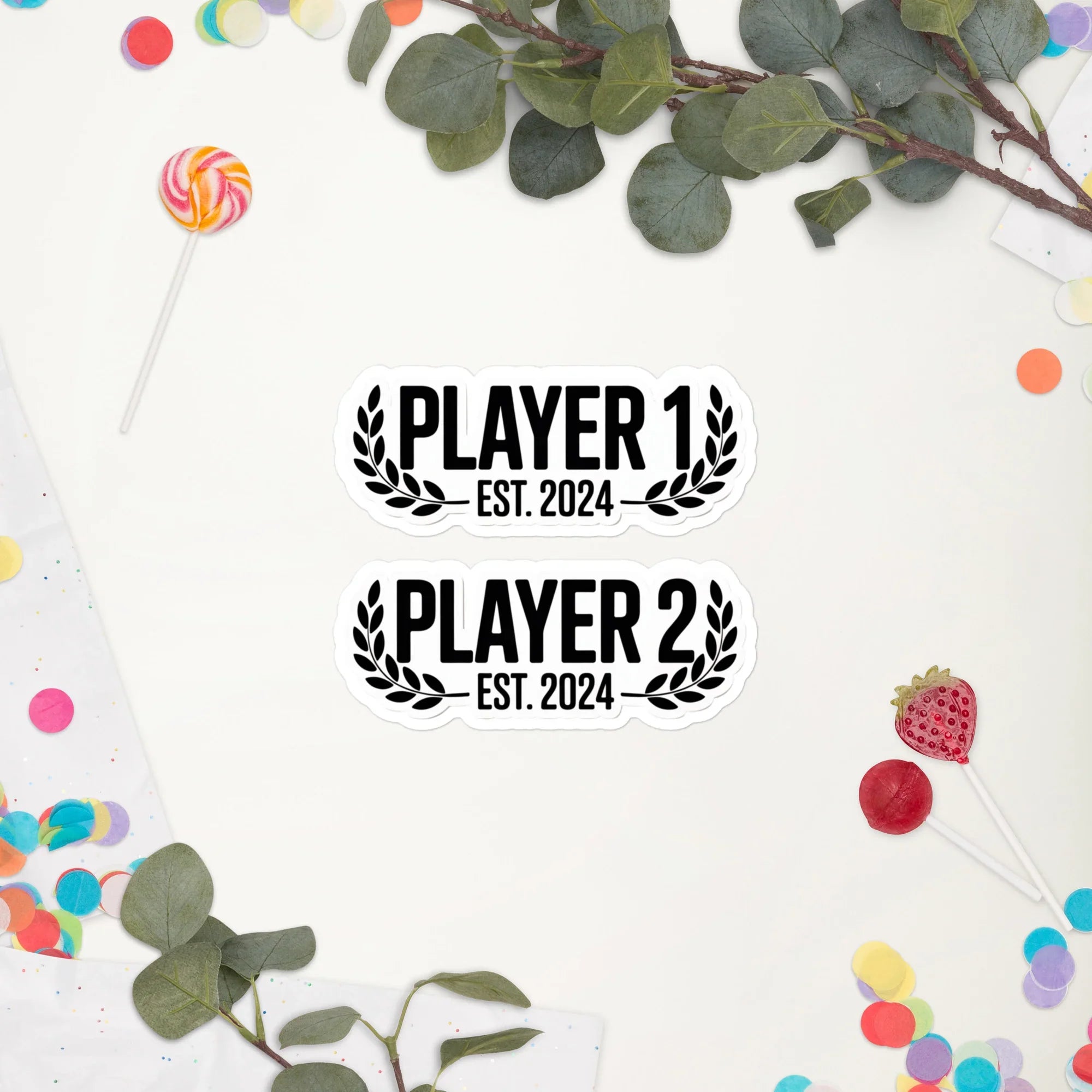 Player 1 & Player 2 – Matching Gamer Duo Set (Est. 2024) - RaZits