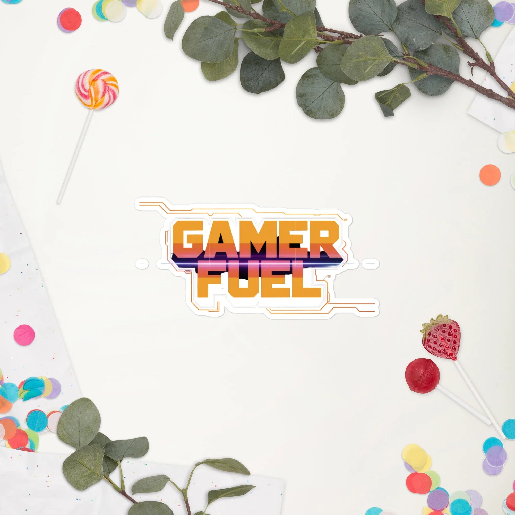 Gamer Fuel Sticker – Energy Drink Gaming Vibes for Motivated Players - RaZits