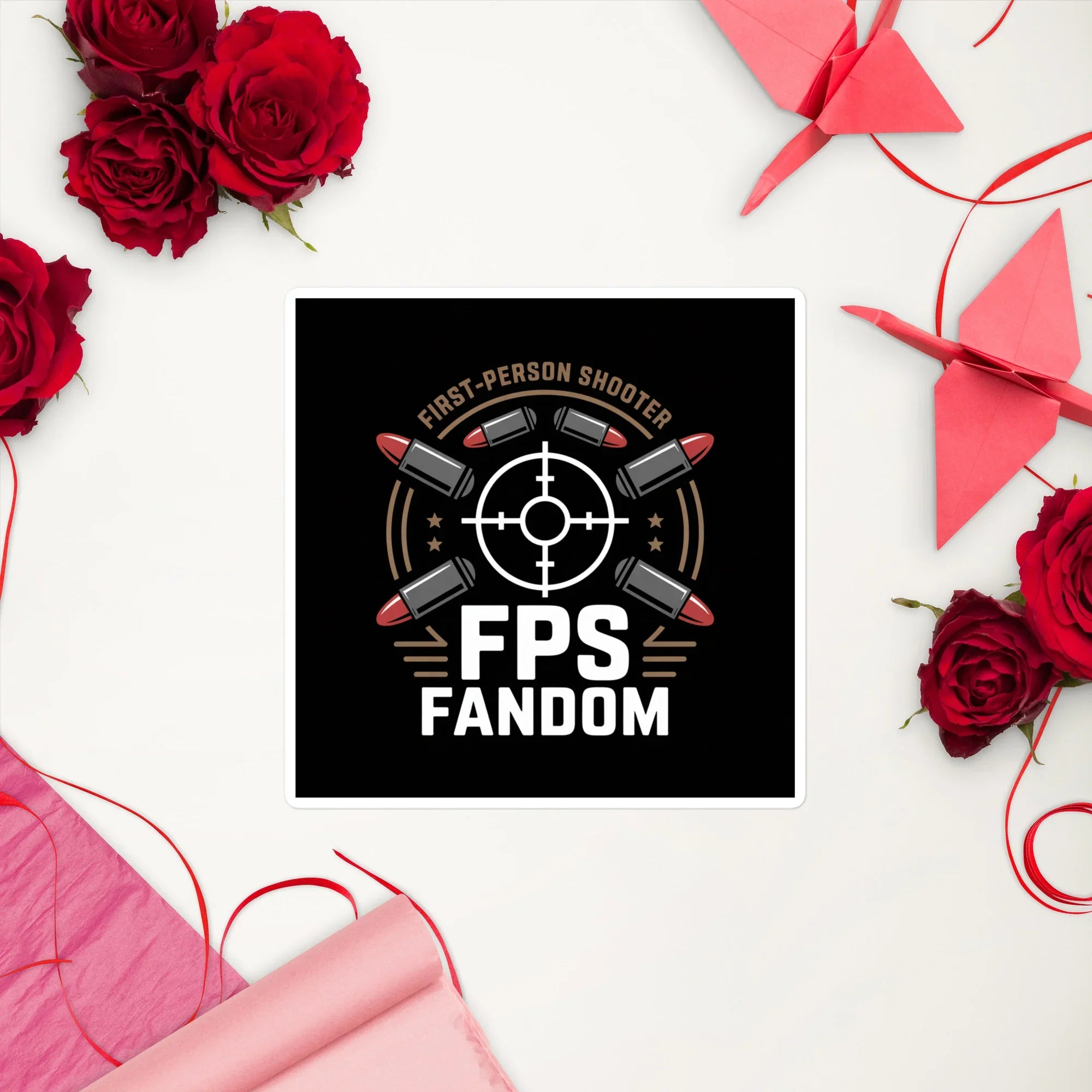 FPS Fandom Sticker – First-Person Shooter Gamer Decal - RaZits