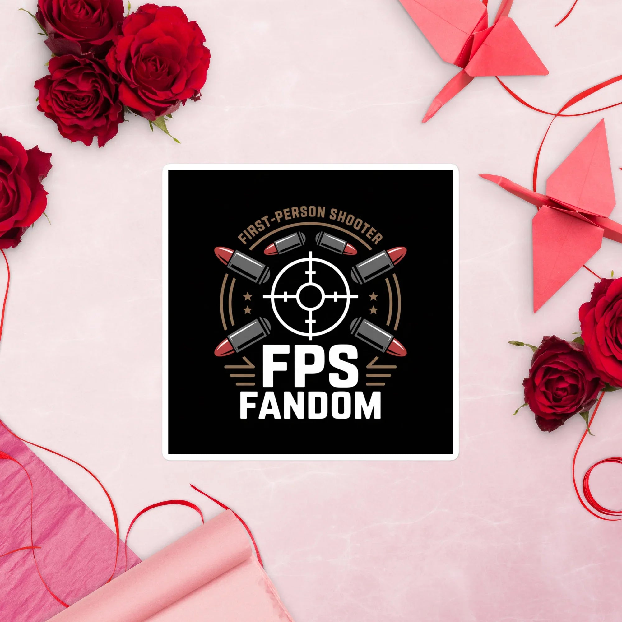 FPS Fandom Sticker – First-Person Shooter Gamer Decal - RaZits