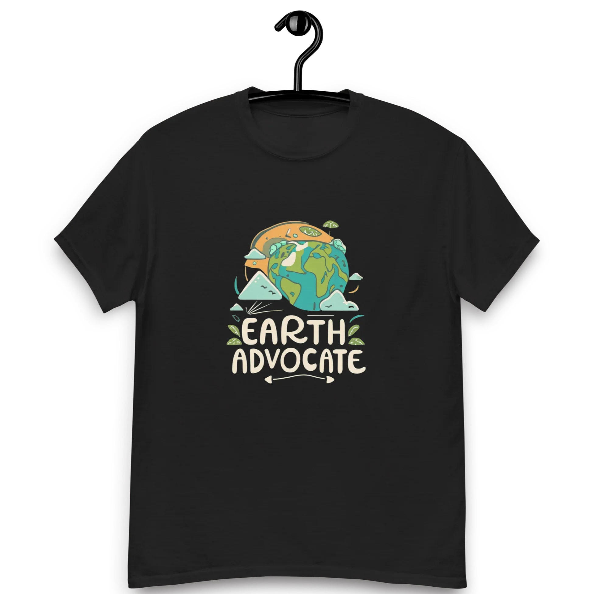 Earth Advocate T-Shirt – Eco Awareness Planet Graphic Tee - RaZits