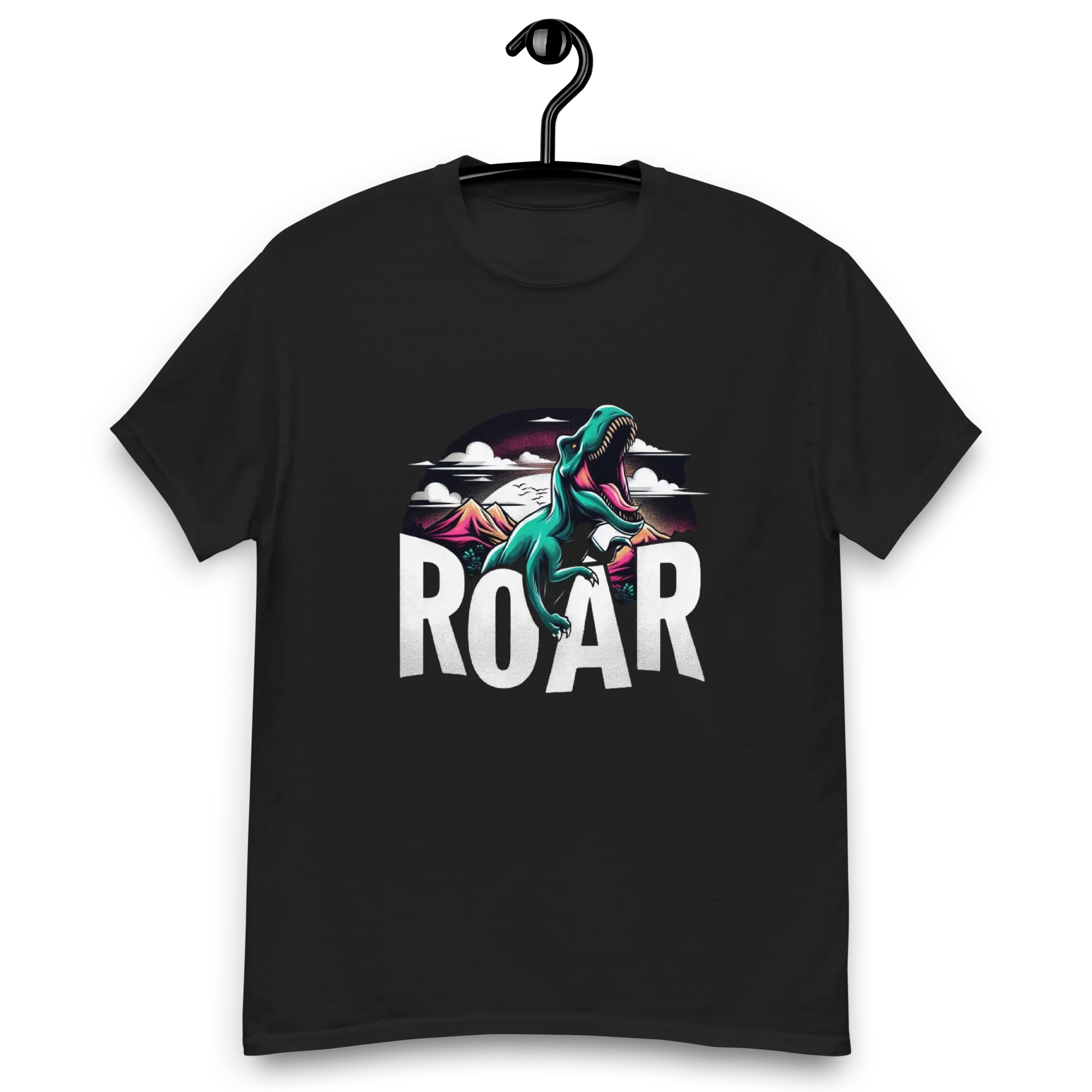 ROAR T-Shirt – Bold Dinosaur Graphic Adventure Tee - RaZits