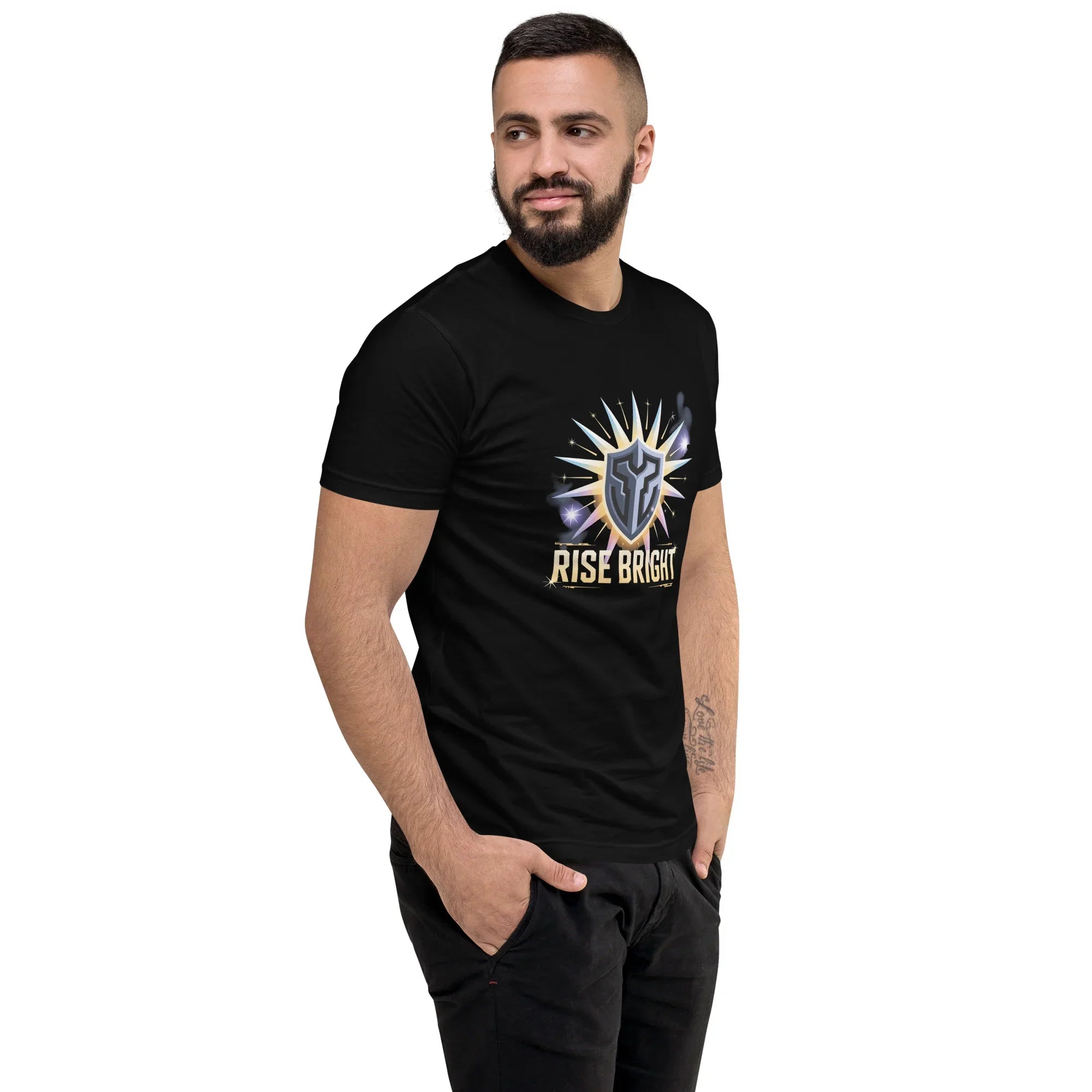 Rise Bright Starburst Hero Shooter T-Shirt - RaZits