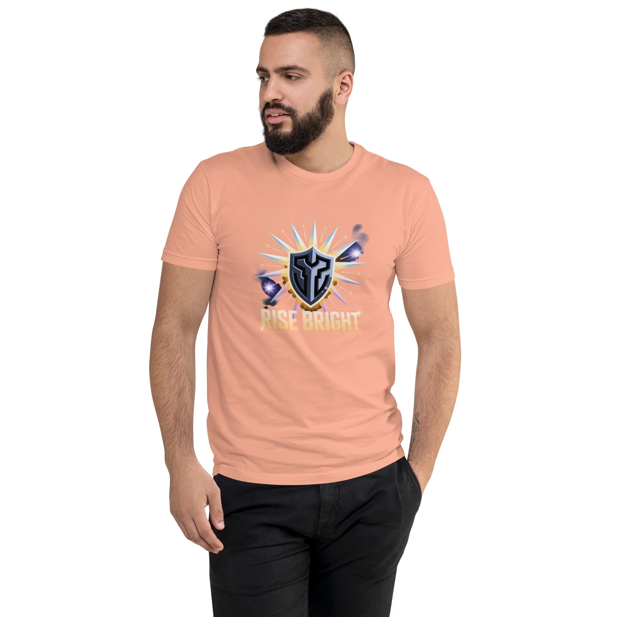 Rise Bright Starburst Hero Shooter T-Shirt - RaZits