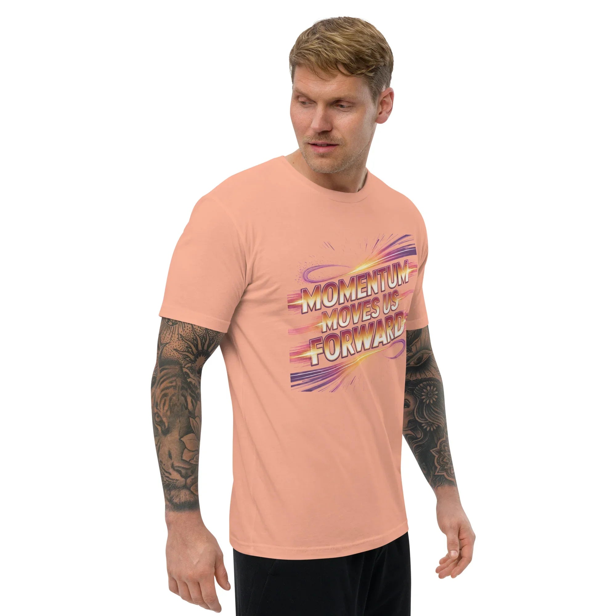 Momentum Moves Us Forward Hero Shooter T-Shirt - RaZits