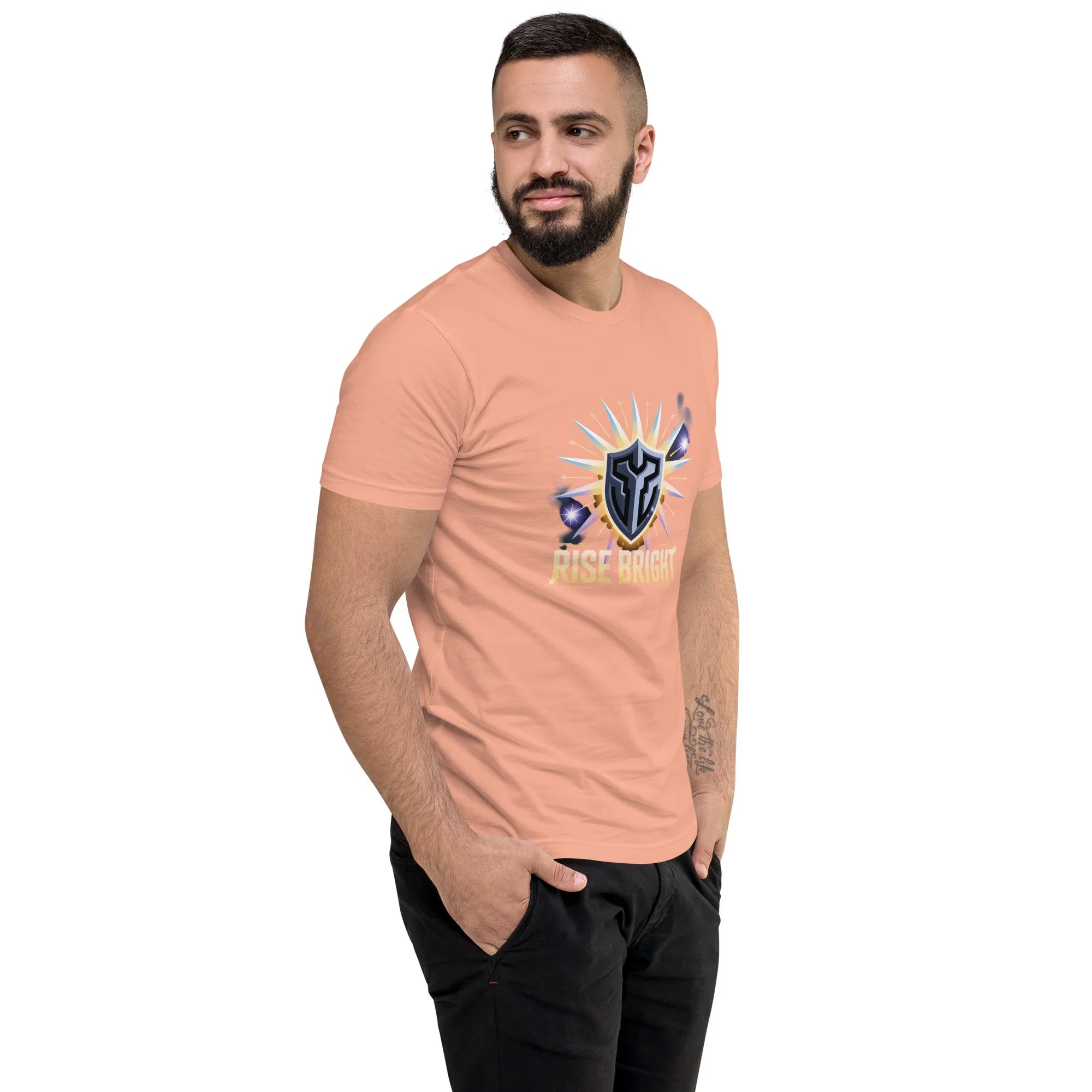 Rise Bright Starburst Hero Shooter T-Shirt - RaZits