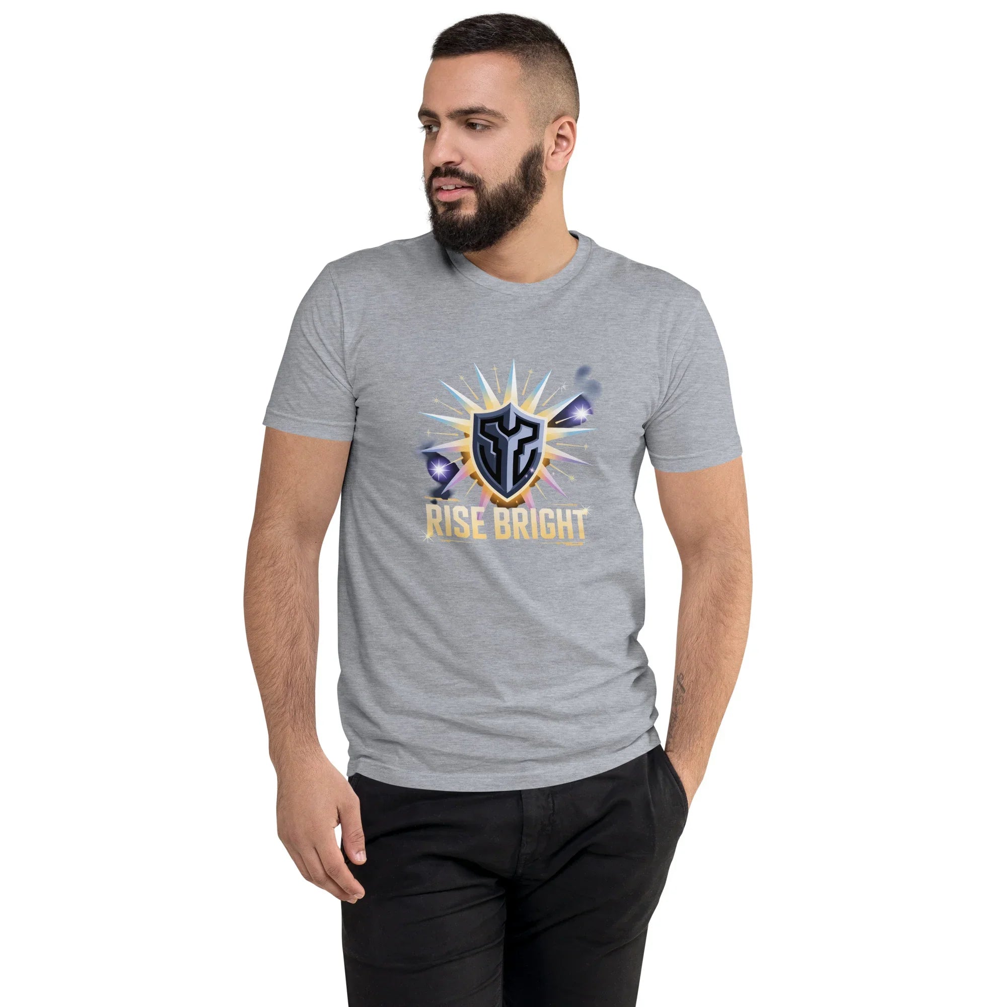 Rise Bright Starburst Hero Shooter T-Shirt - RaZits
