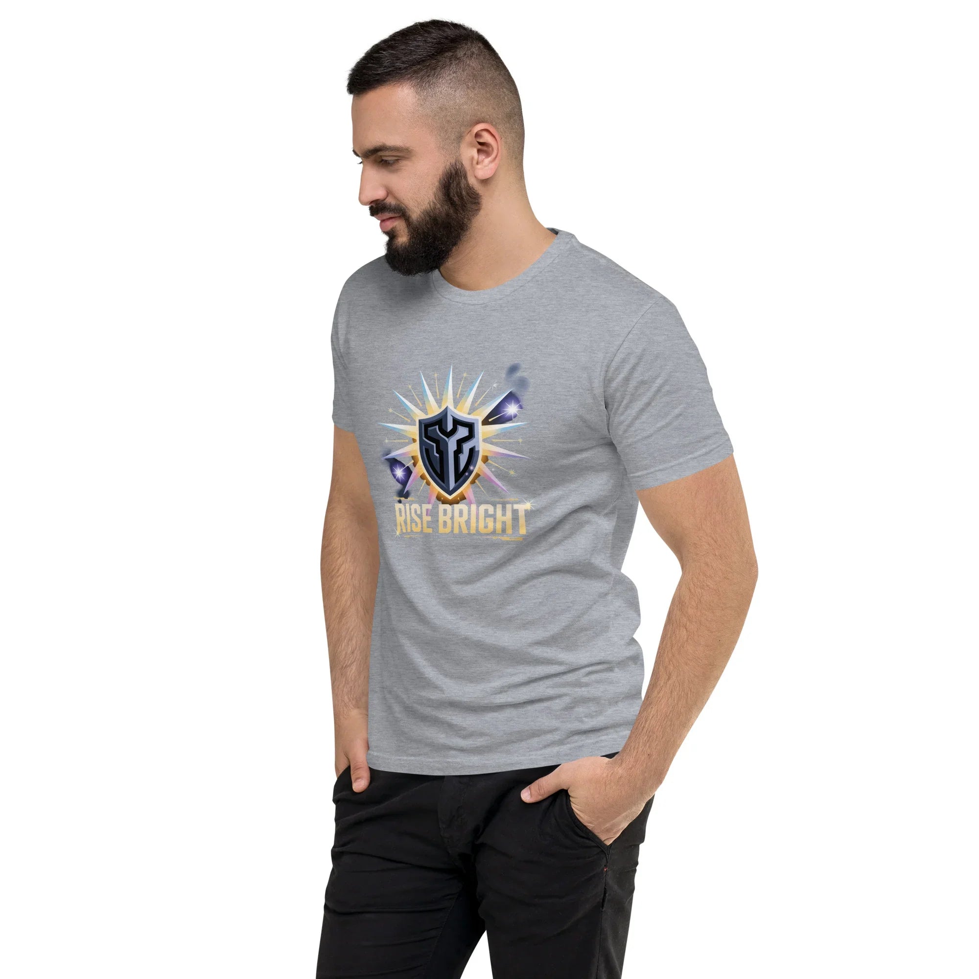 Rise Bright Starburst Hero Shooter T-Shirt - RaZits