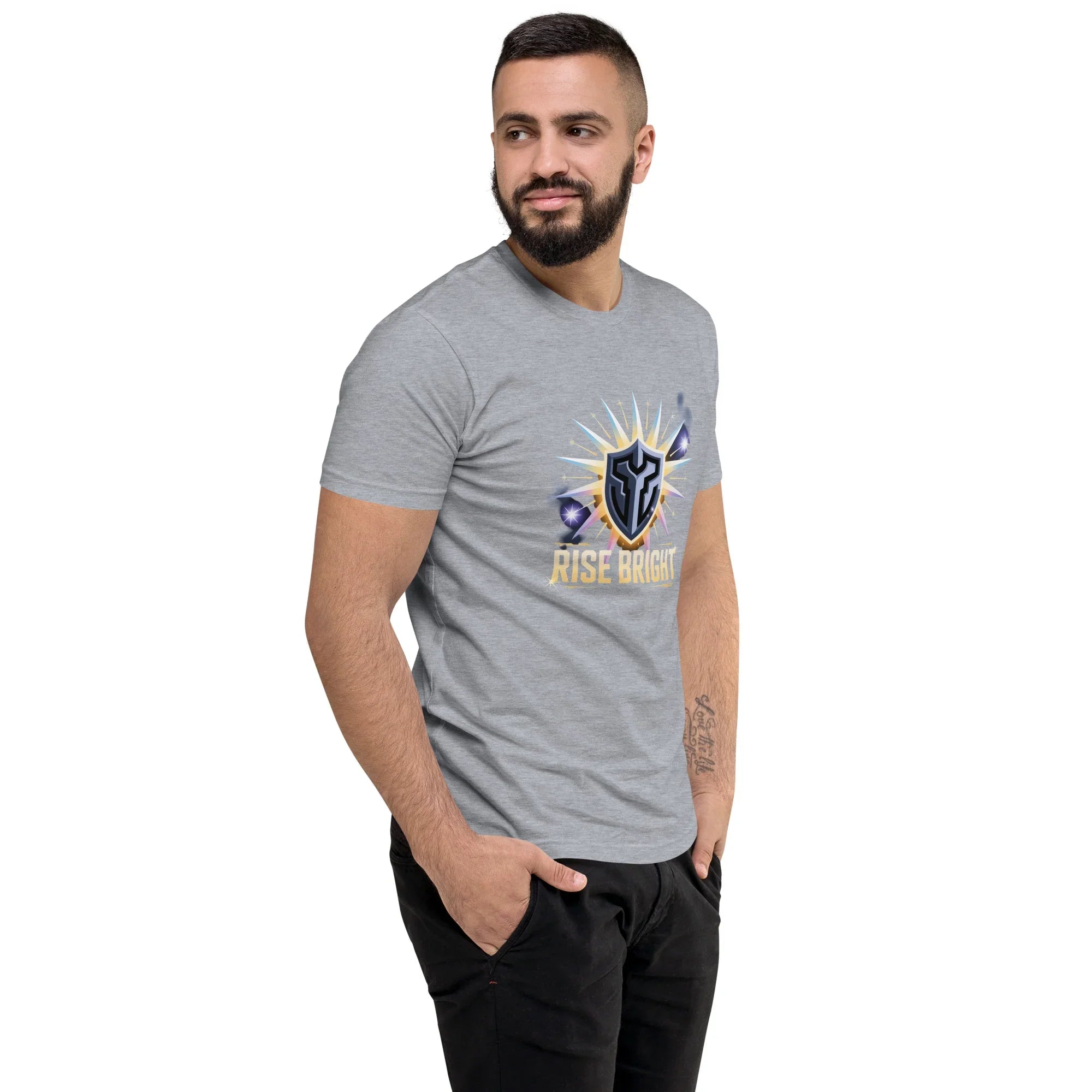 Rise Bright Starburst Hero Shooter T-Shirt - RaZits