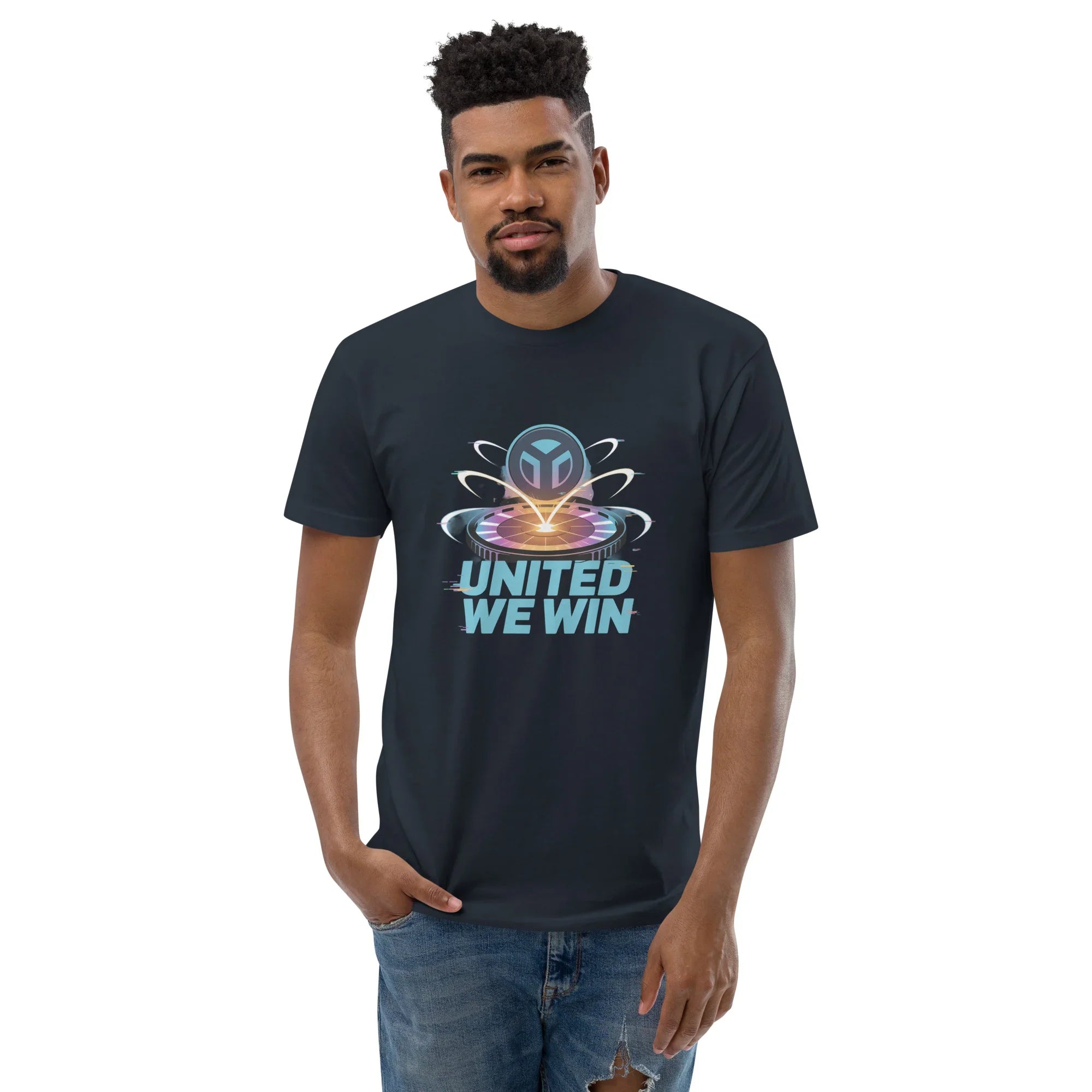 United We Win Hero Shooter T-Shirt - RaZits