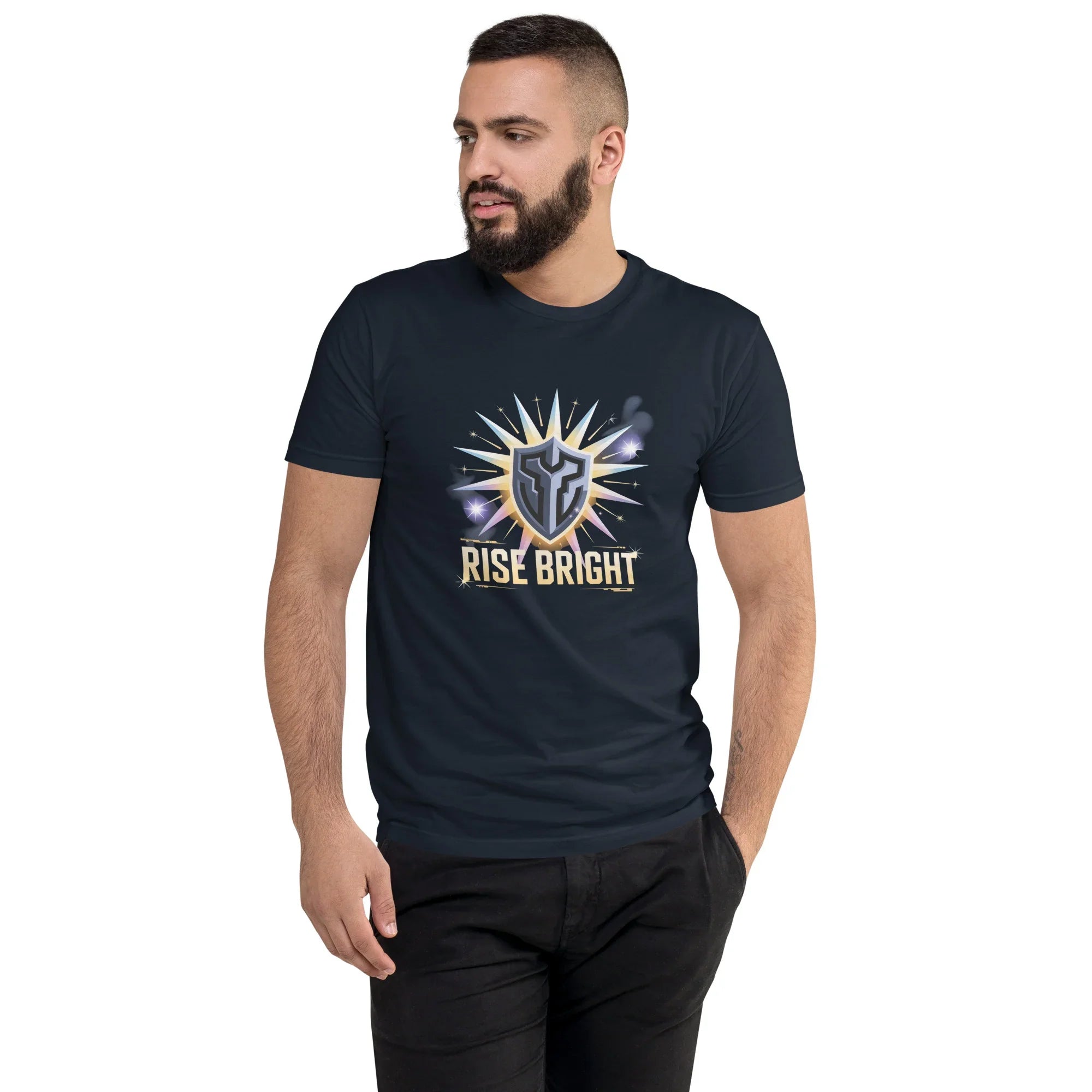 Rise Bright Starburst Hero Shooter T-Shirt - RaZits