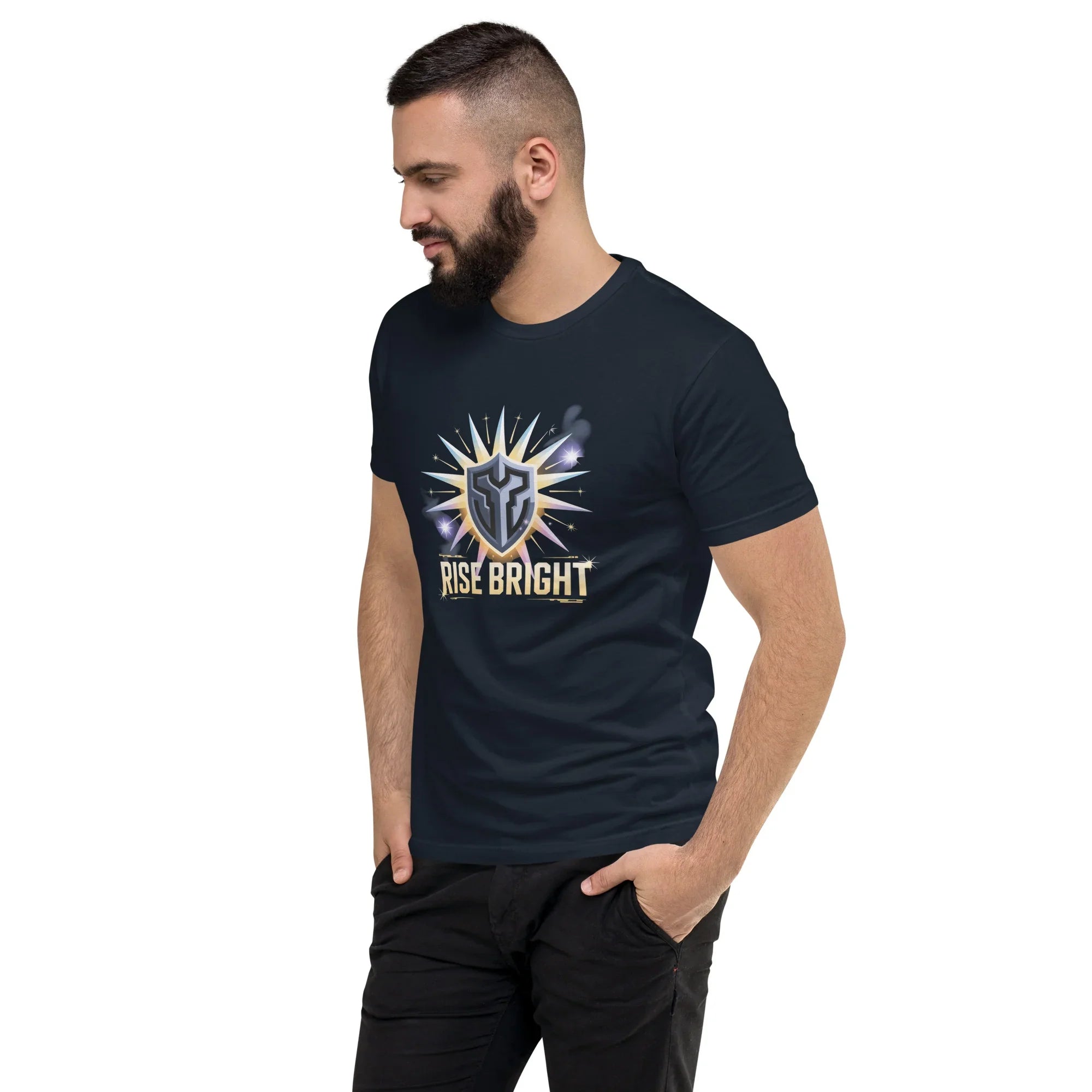 Rise Bright Starburst Hero Shooter T-Shirt - RaZits