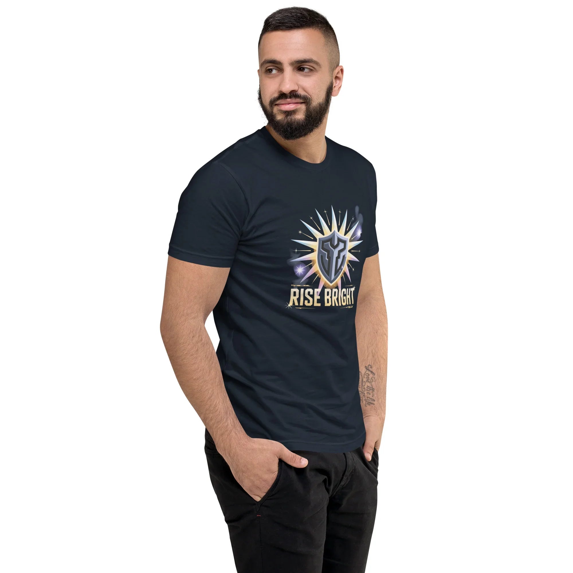 Rise Bright Starburst Hero Shooter T-Shirt - RaZits