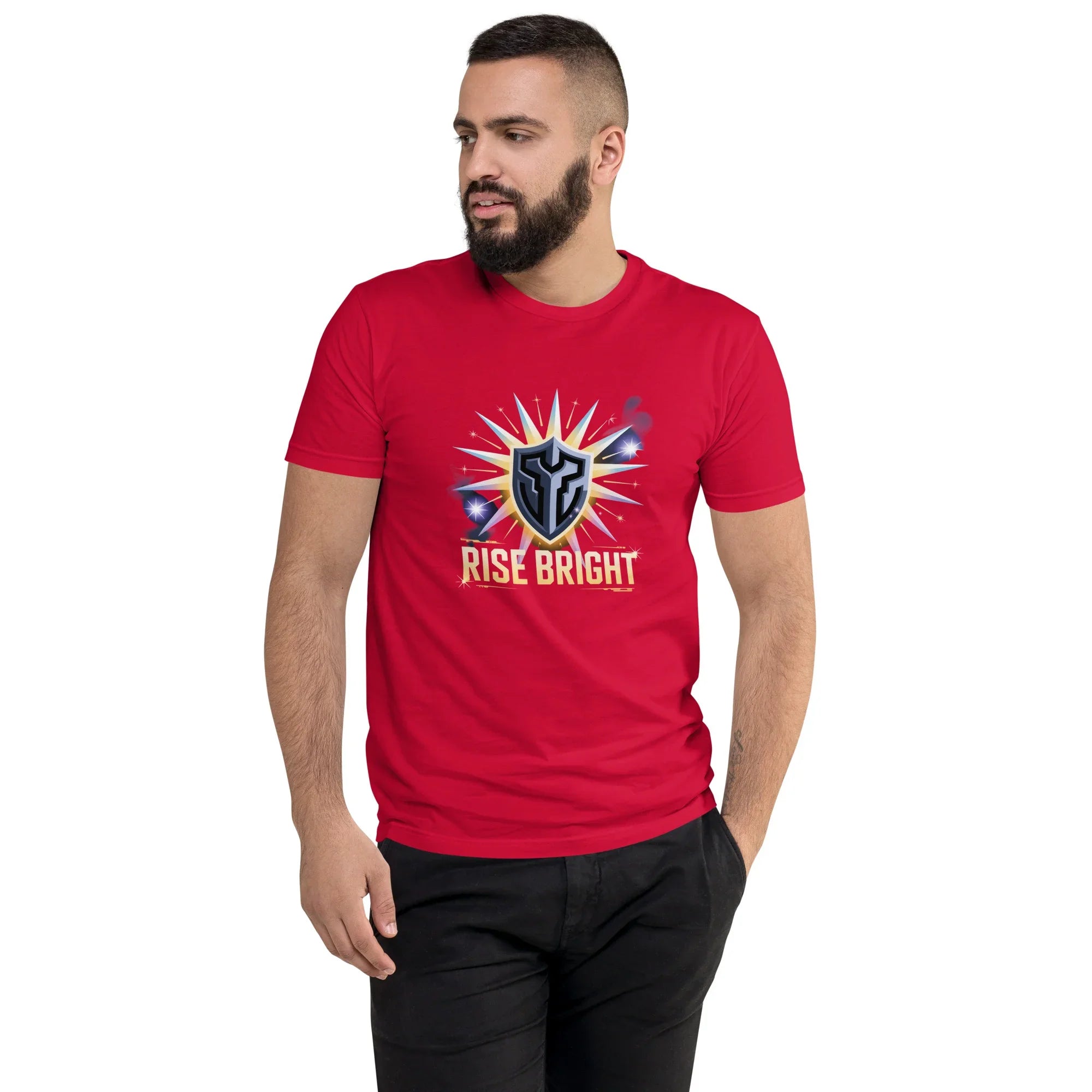Rise Bright Starburst Hero Shooter T-Shirt - RaZits